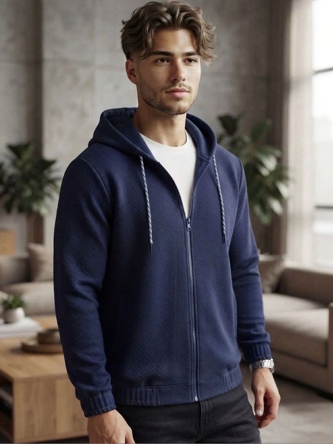 STEVE STATUS Men Hooded Sweatshirt-picture-37