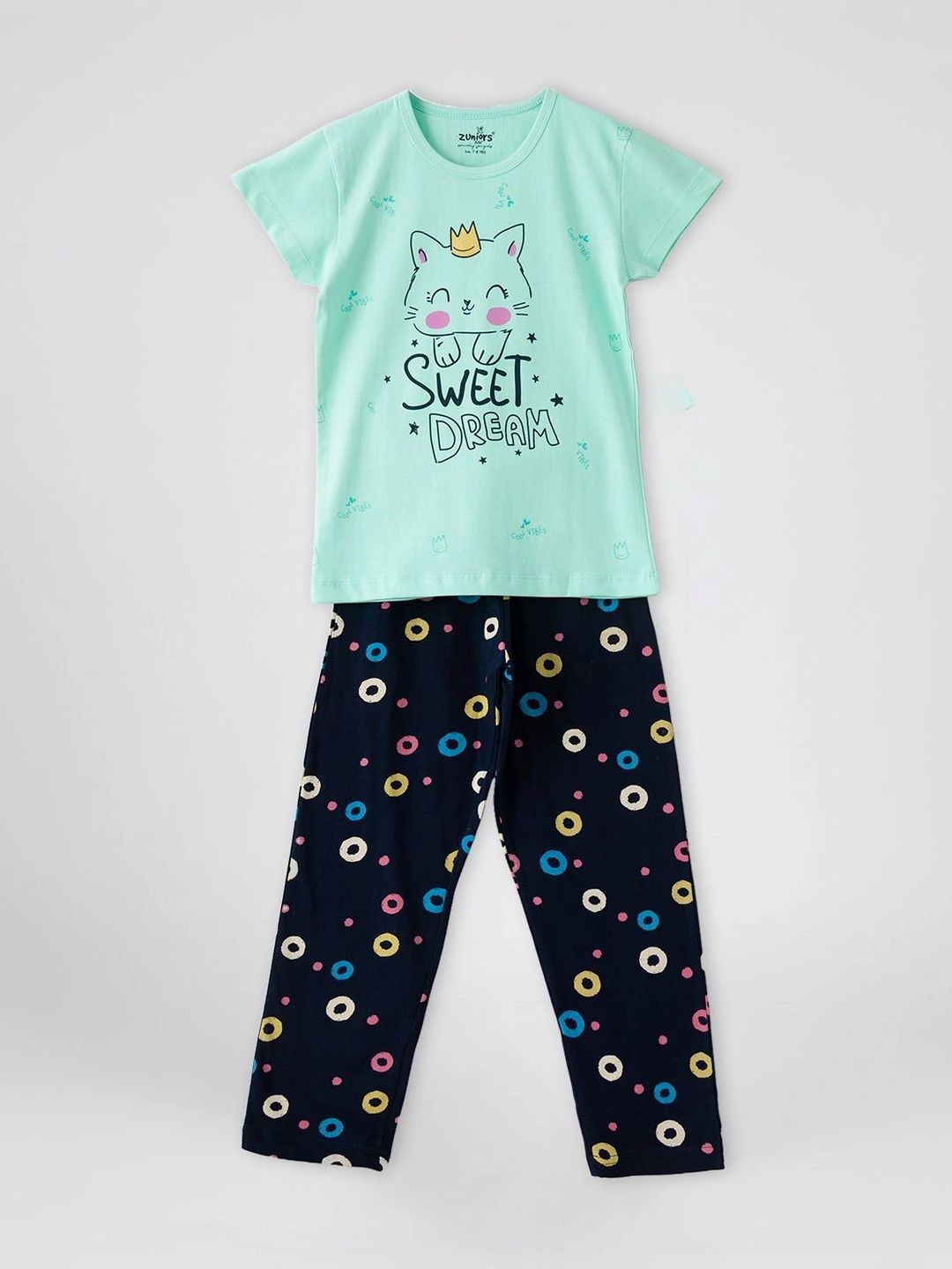 ZUNIORS SSC Girls Printed Night suit-picture-13