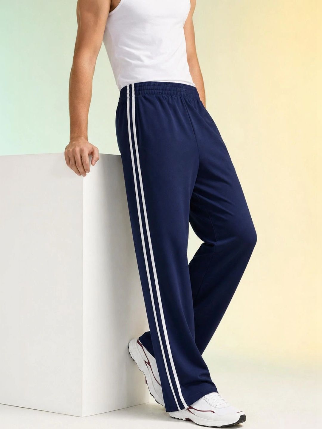 itsme Men Regular Fit Training Track Pants-picture-55