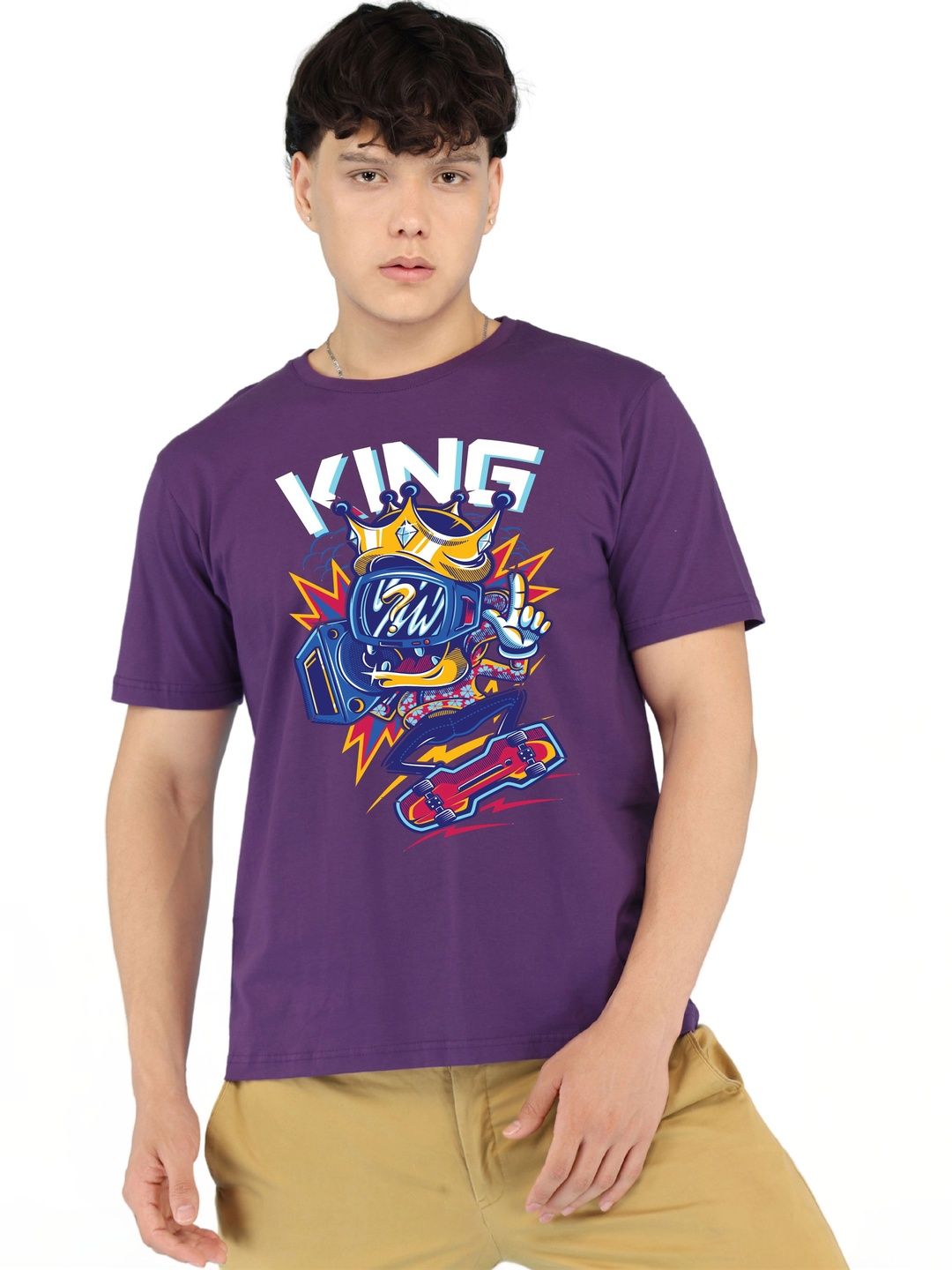 HERE&NOW Men Printed T-shirt-picture-38