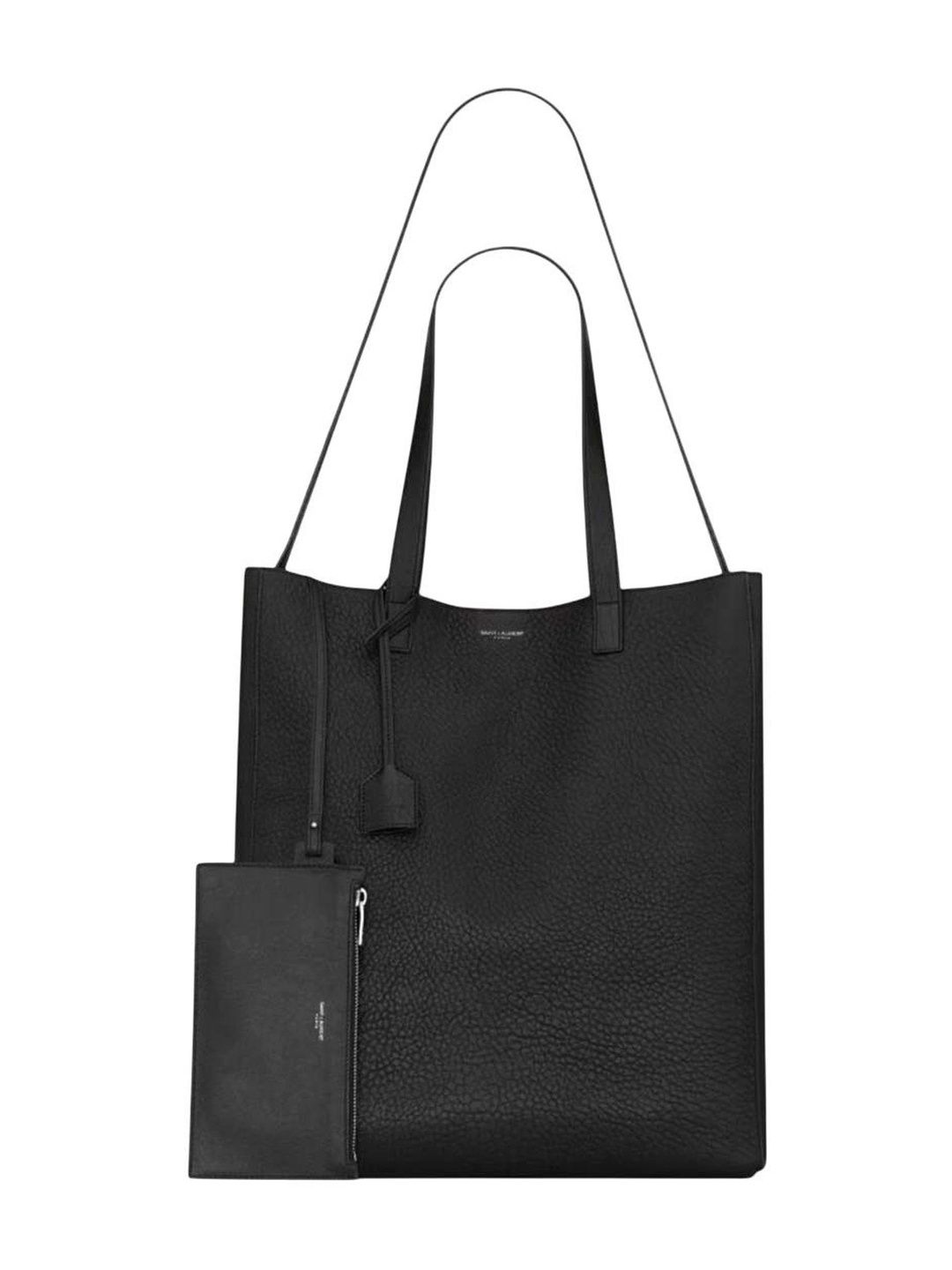 Saint Laurent Textured Leather Structured Tote Bag-picture-38