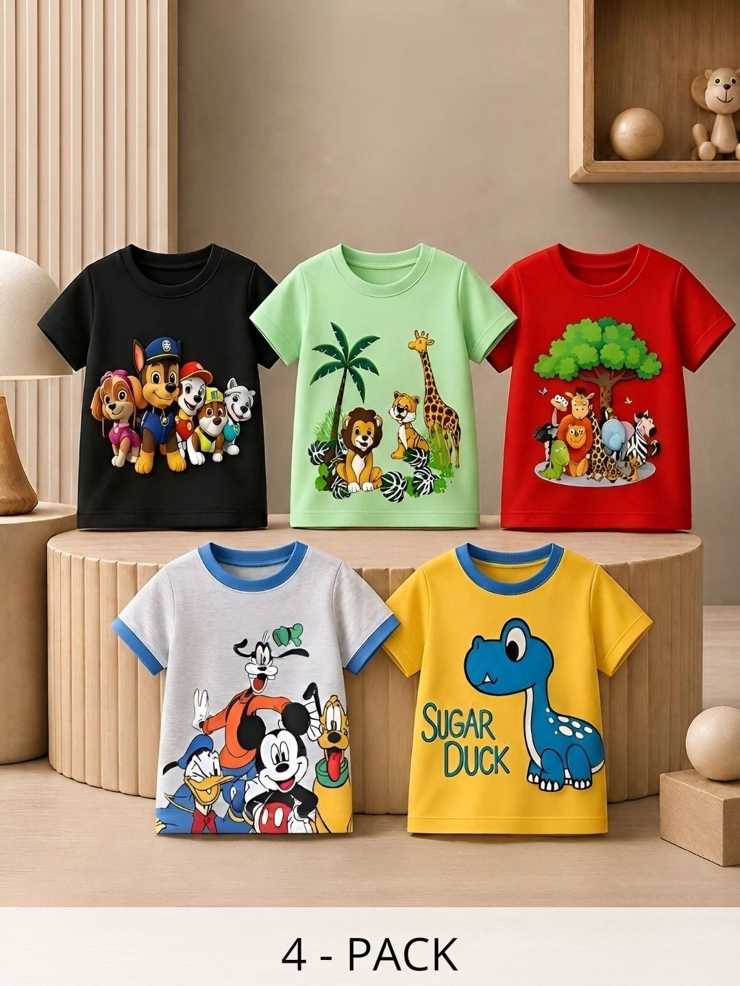 VP TEXX Boys 4 Printed T-shirt-picture-12