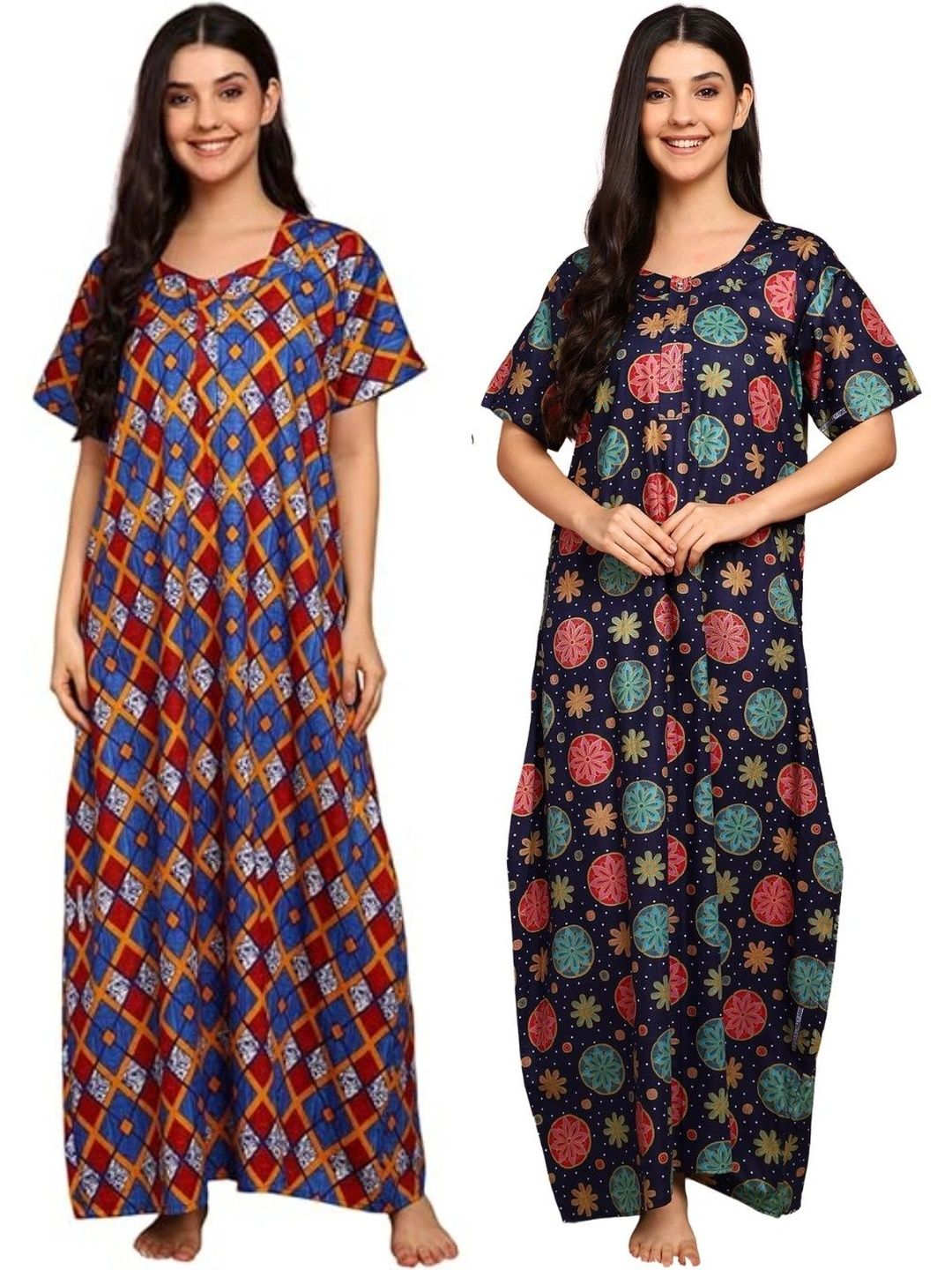 YUKATA Printed Maxi Nightdress-picture-6