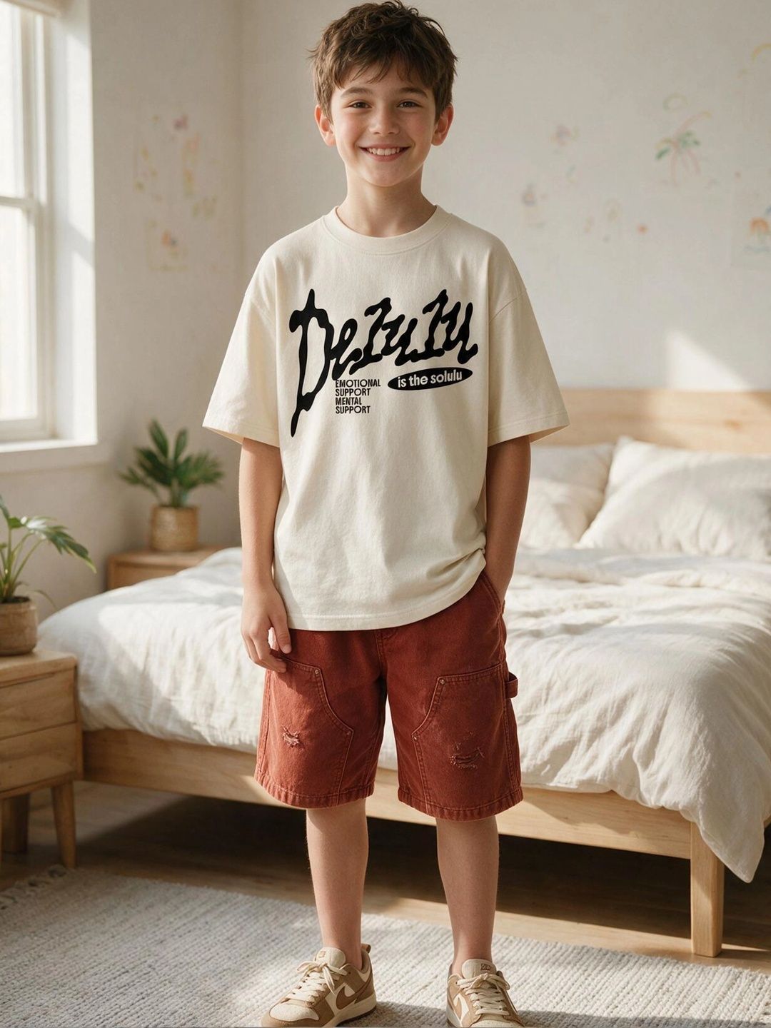 TeeSlix Kids Typography Printed T-shirt-picture-11