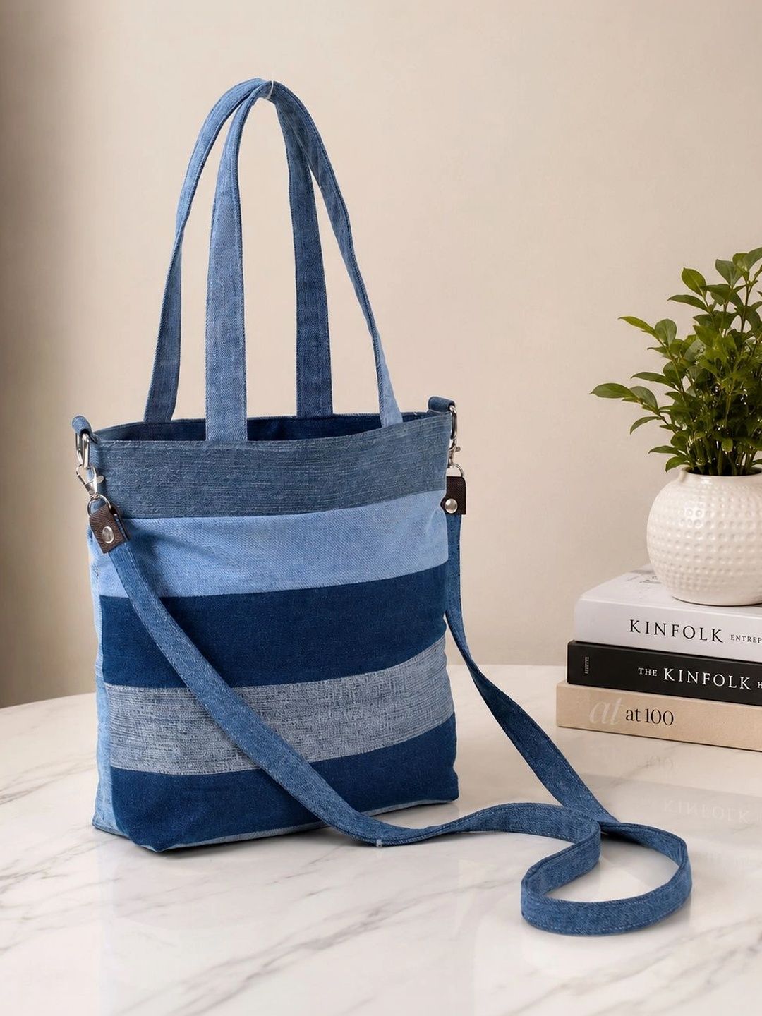 THE S LIVING Unisex Colourblocked Messenger Bag-picture-32