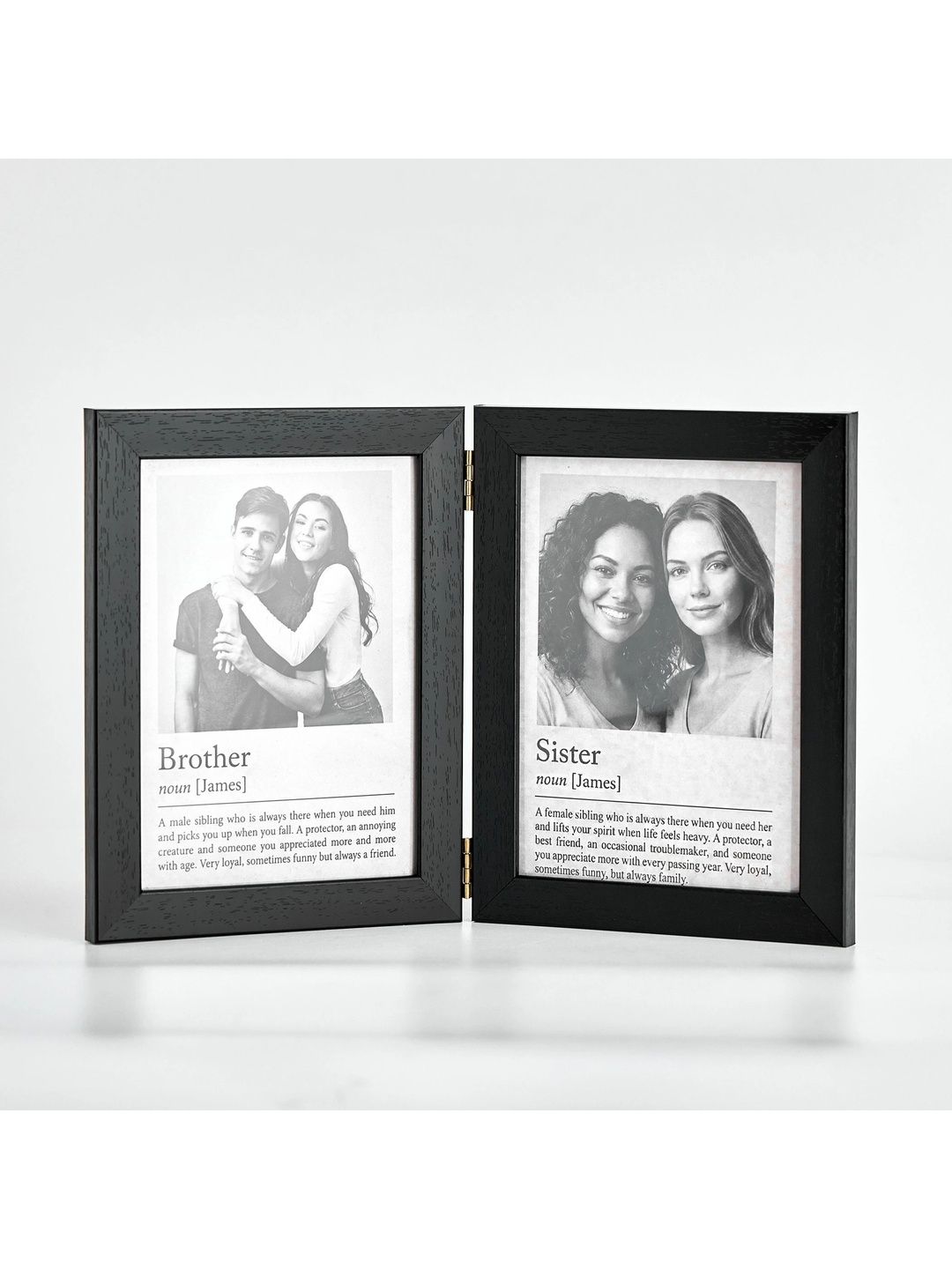Home Centre Black 2 to 4 Pieces Plastic Table Photo Frames-picture-26
