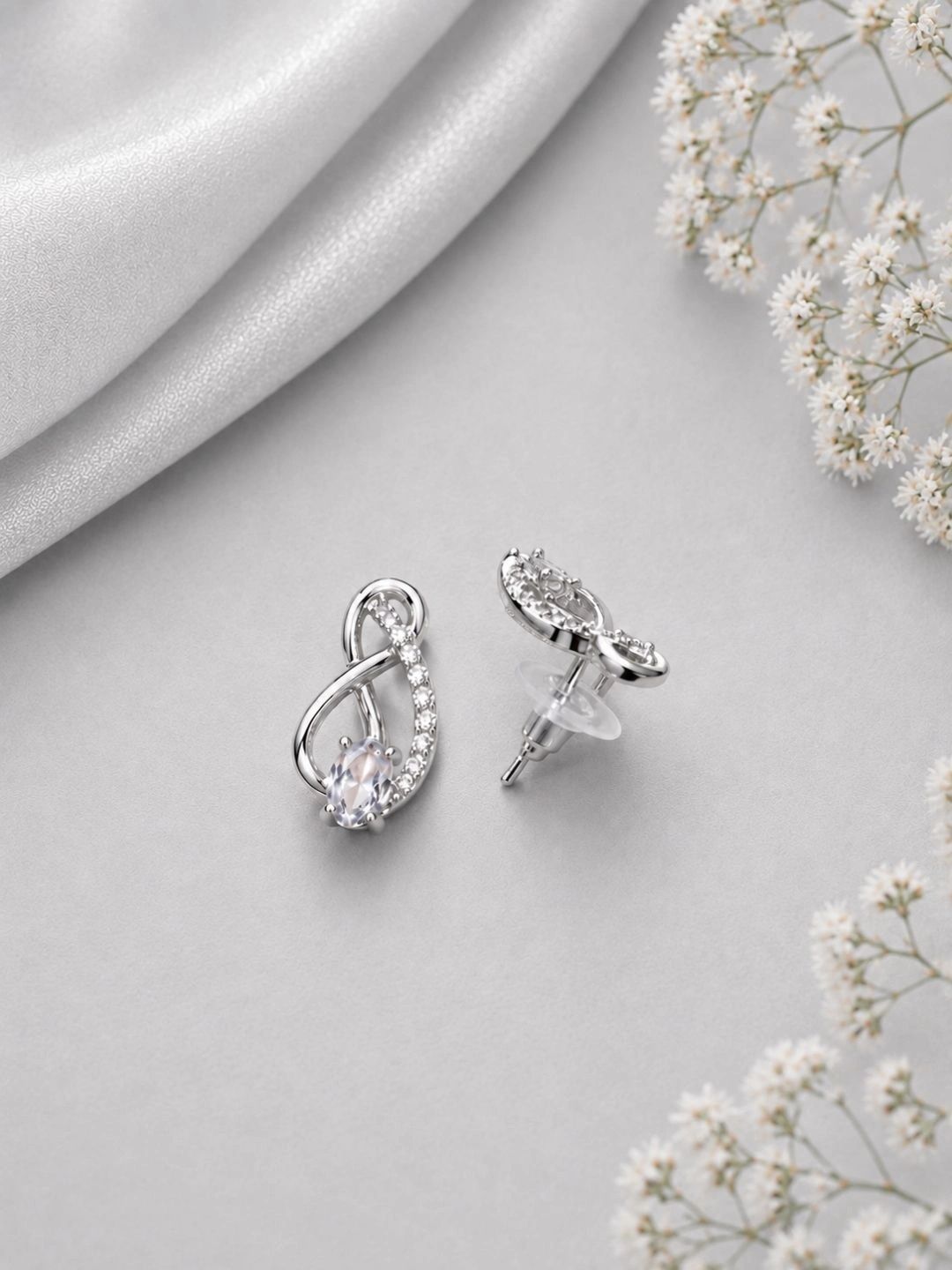 ZINU Geometric Drop Earrings-image-41