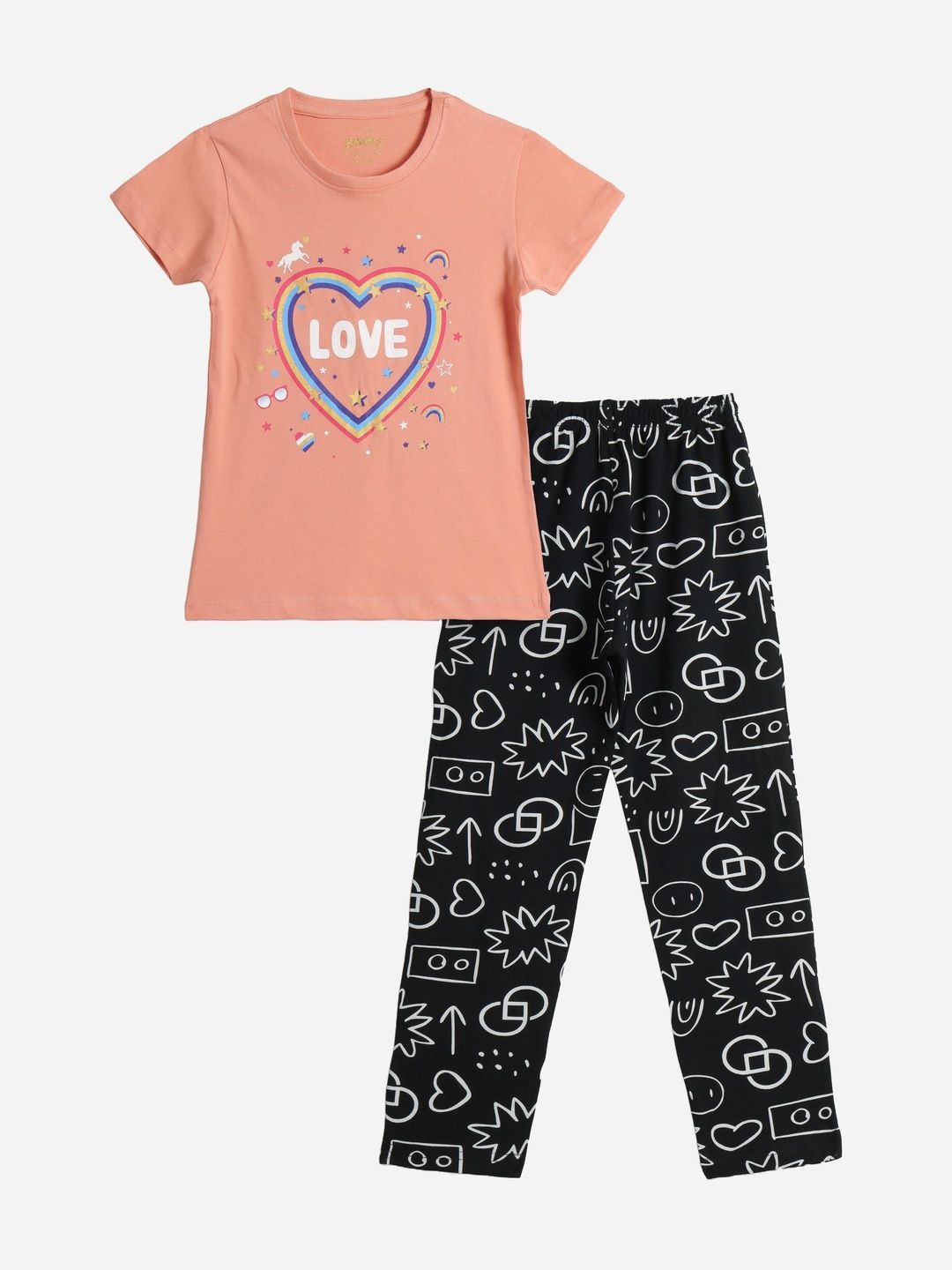 ZUNIORS SSC Girls Printed Night suit-picture-57