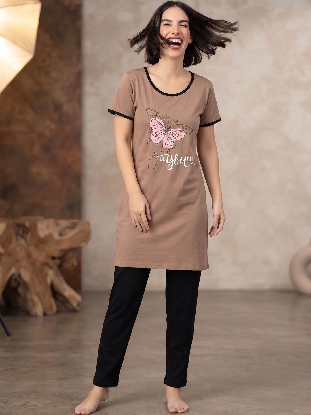 Oscillate Women Printed Night suit-picture-14
