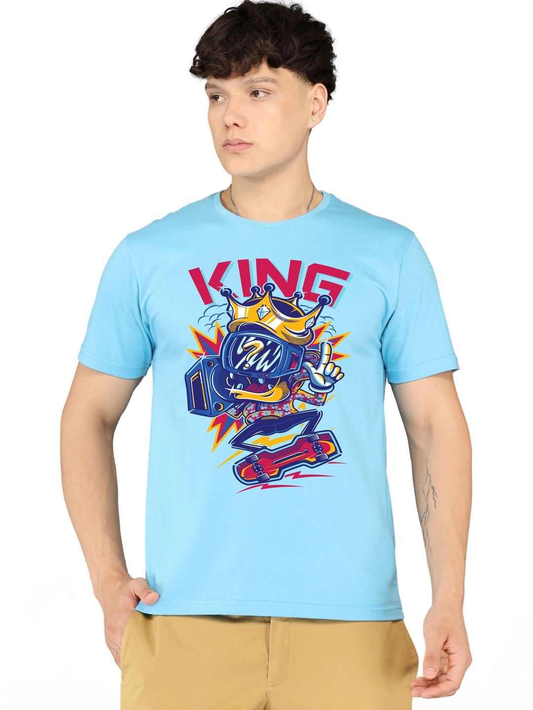 HERE&NOW Men Printed T-shirt-picture-18