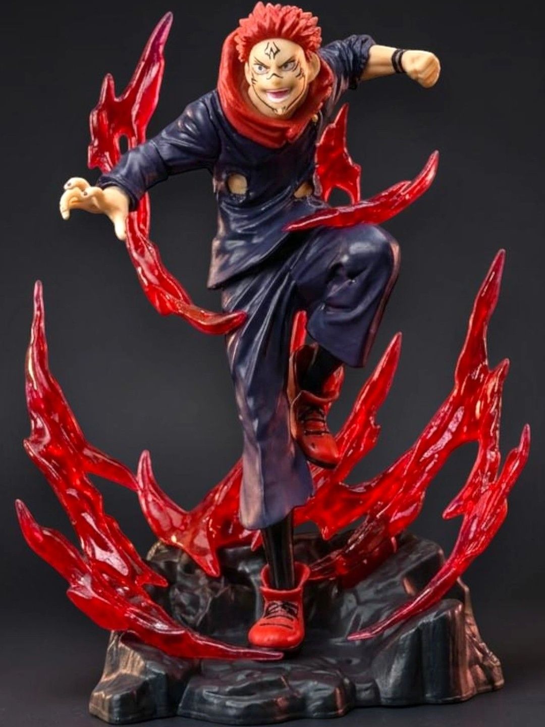 ssappliances toyverse Patterned Action Figures & Toy - ujutsu Kaisen Sukuna Fire Effect-image-20