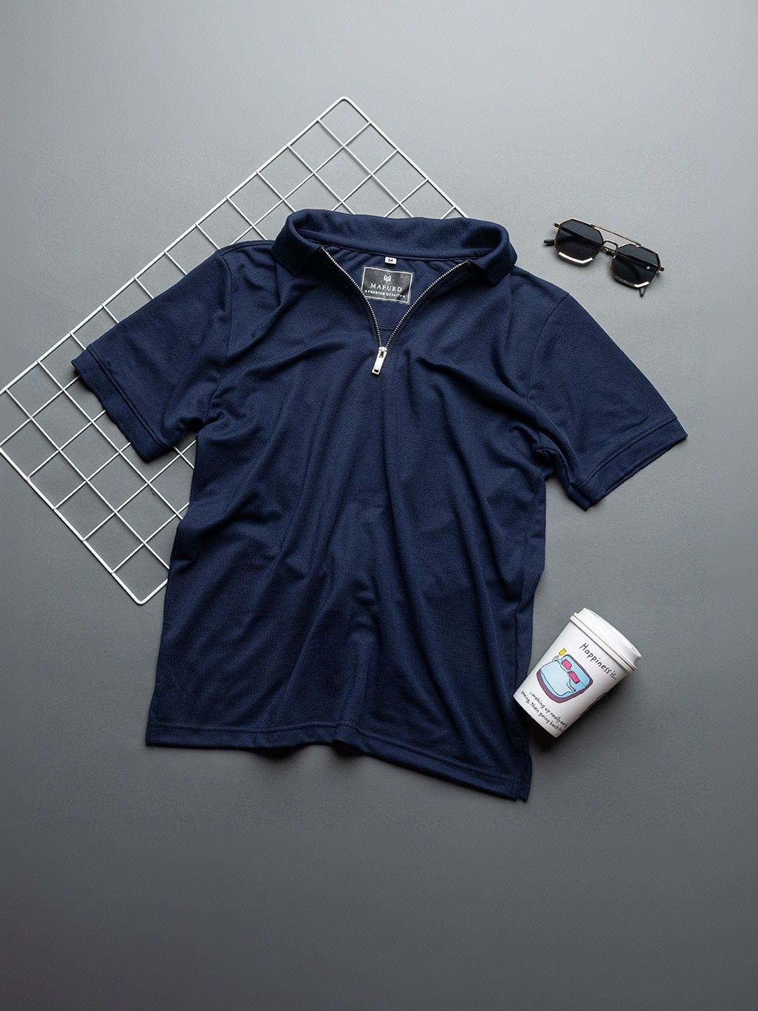 MAFURD Men Polo Collar T-shirt-picture-35