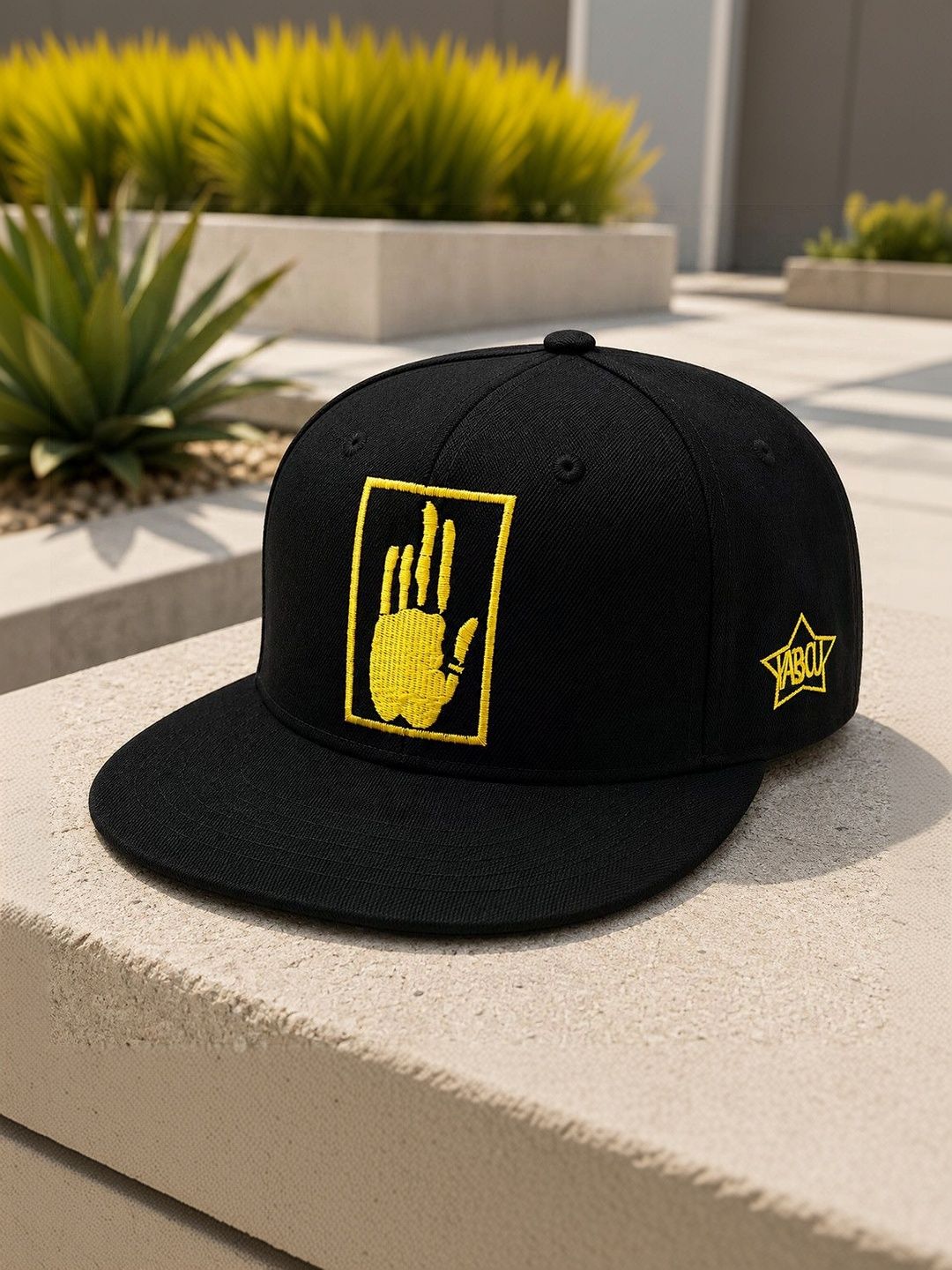 JENNA Men Embroidered Snapback Cap-picture-29