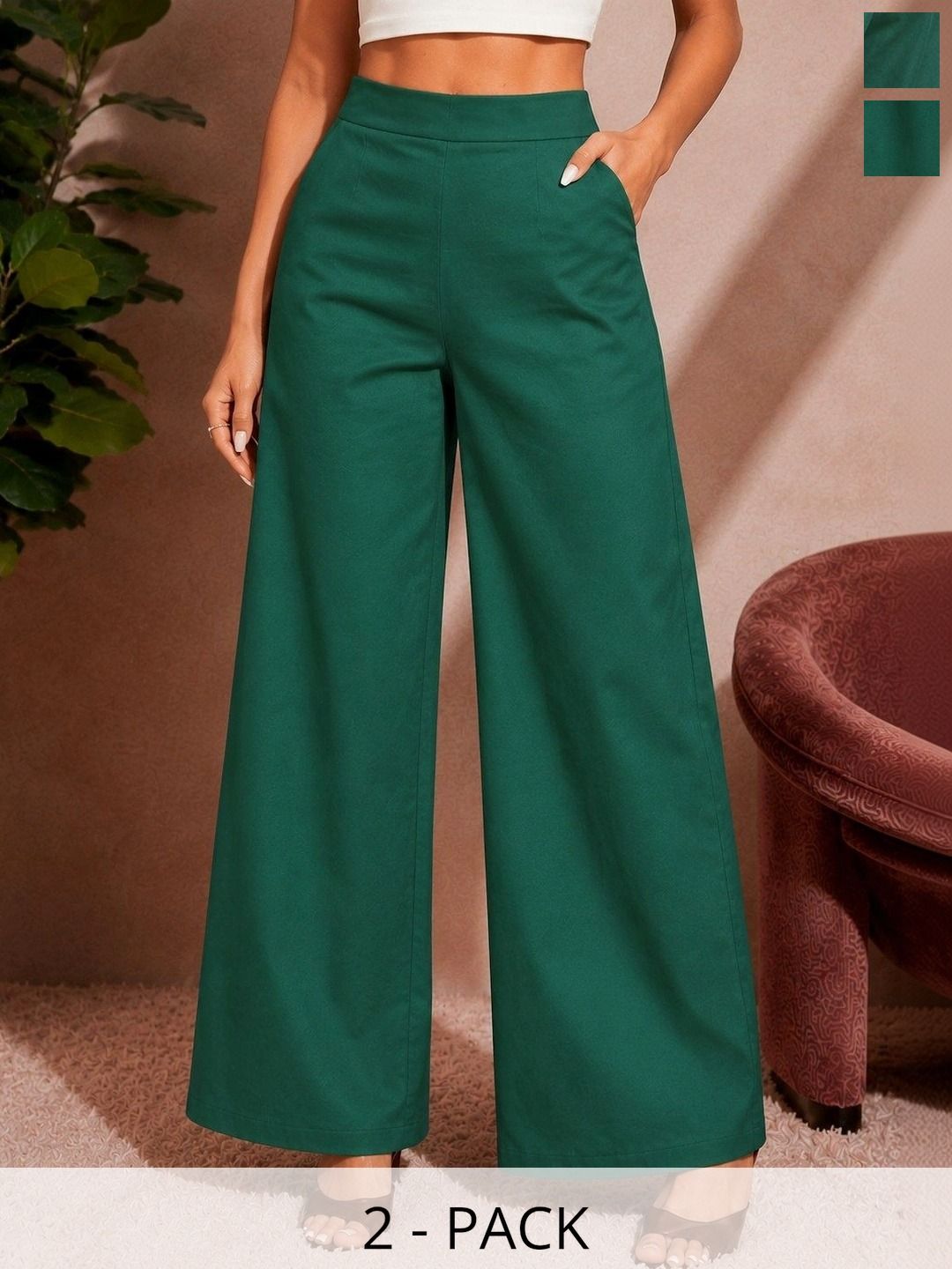 SZN Women Relaxed Trousers-picture-26