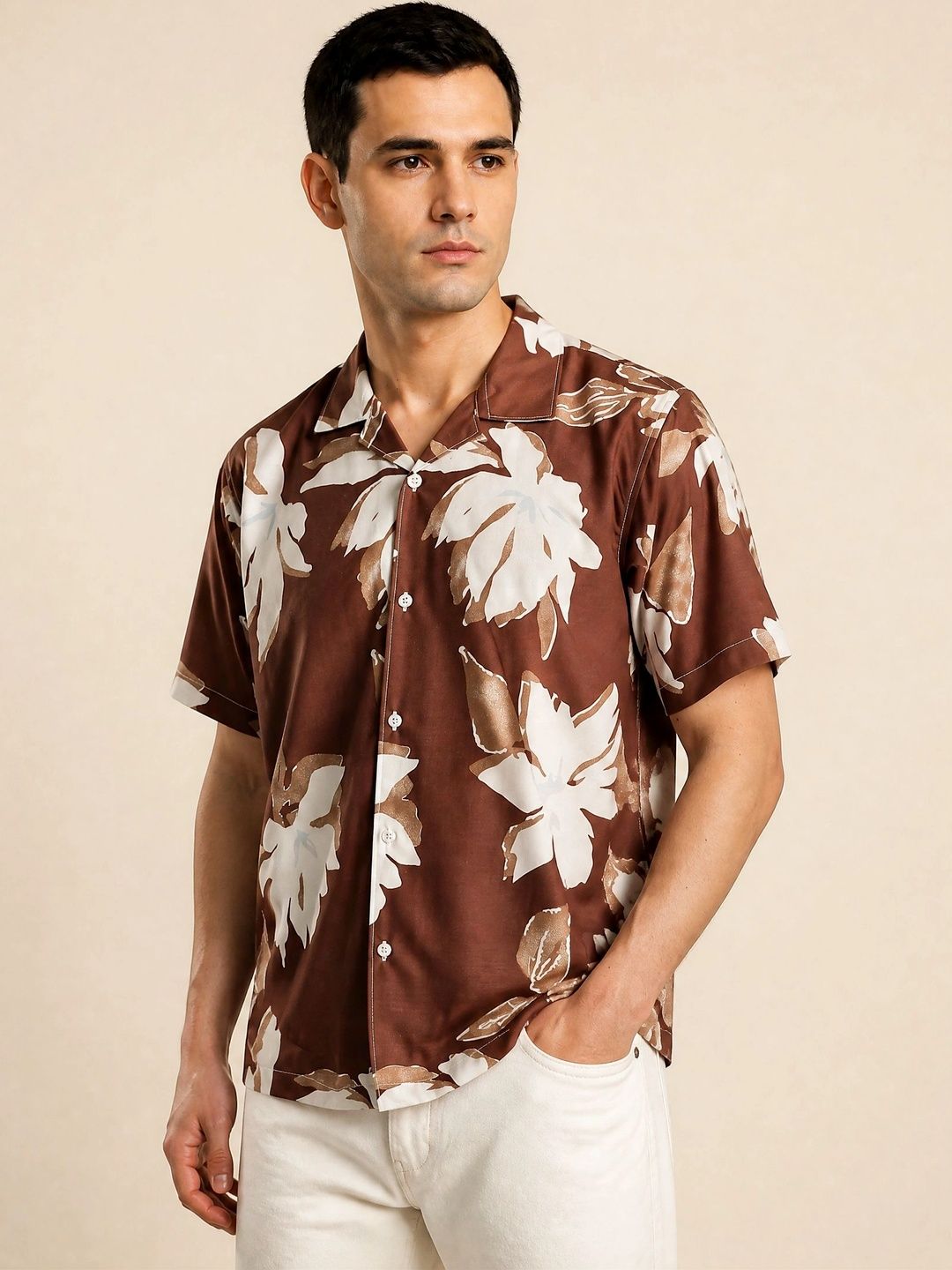 R.Code by The Roadster Life Co. Men Floral Printed Casual Shirt-picture-38