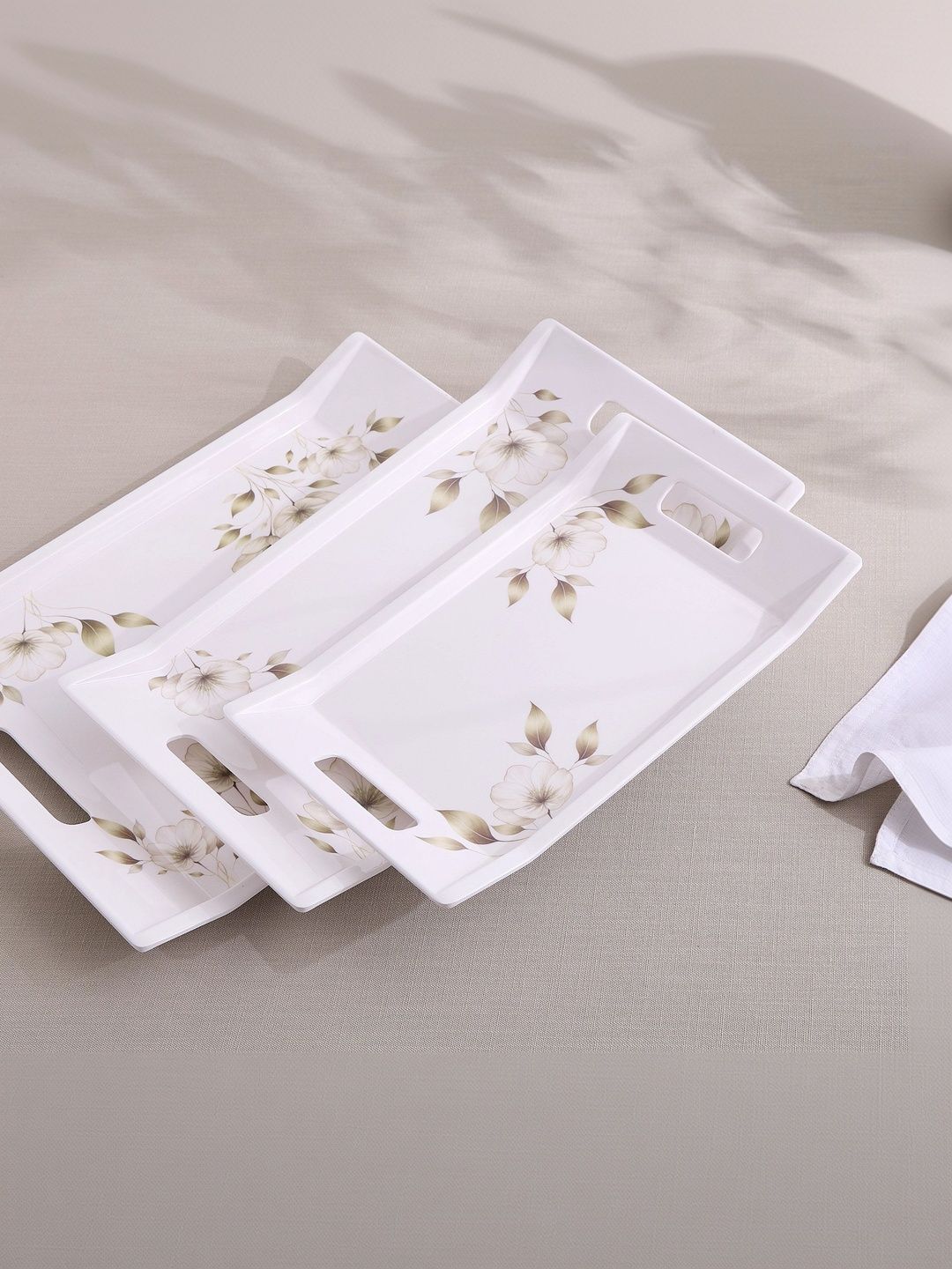 Home Centre White 2026 Melamine 1 Pieces Serving Tray-picture-17