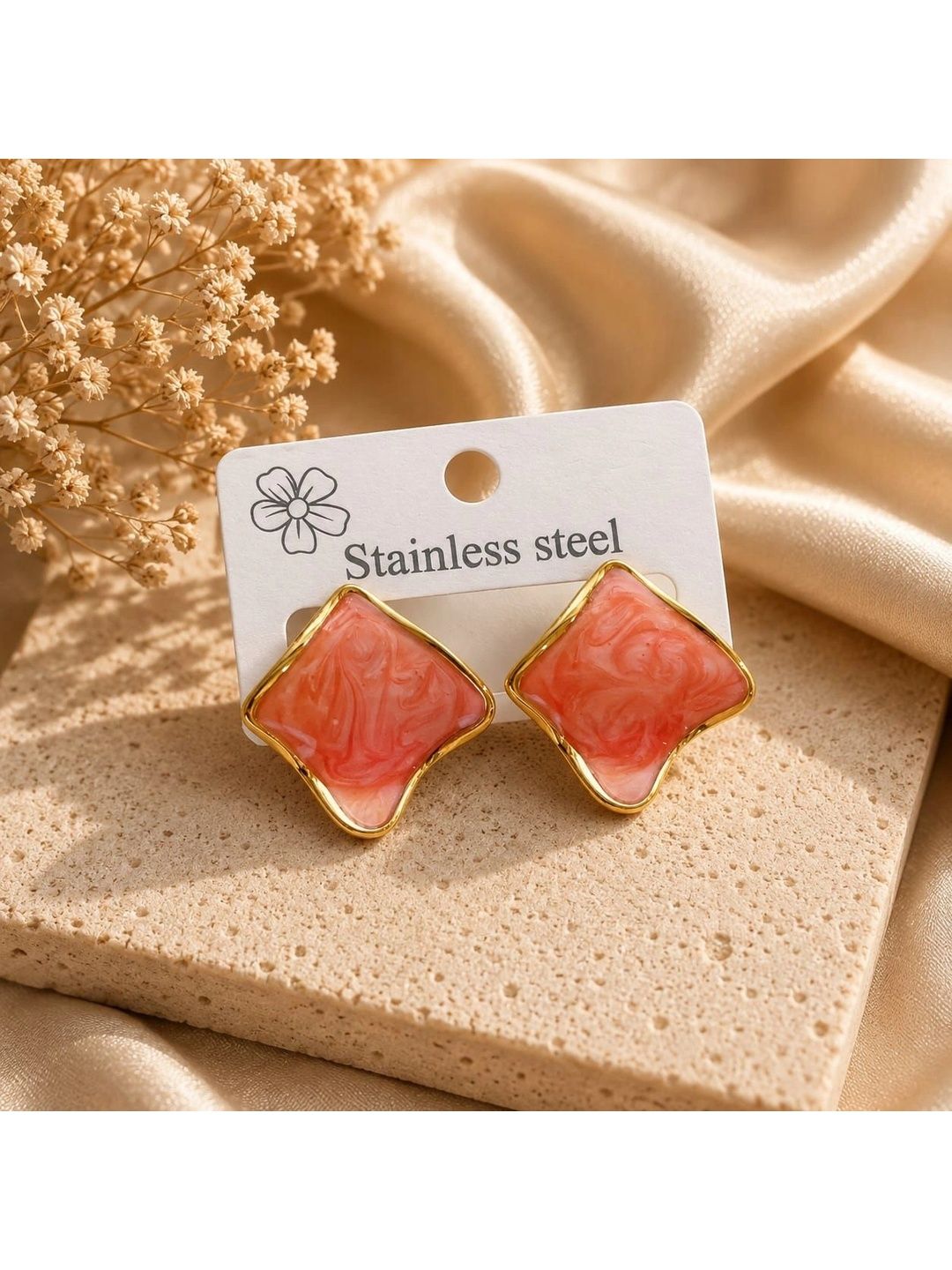 GARV GLEAM Geometric Studs Earrings-picture-36