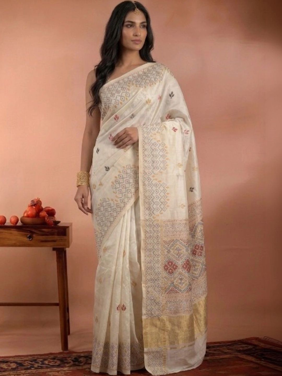Kalakriti By Rachna Zari Pure Cotton Saree-image-35