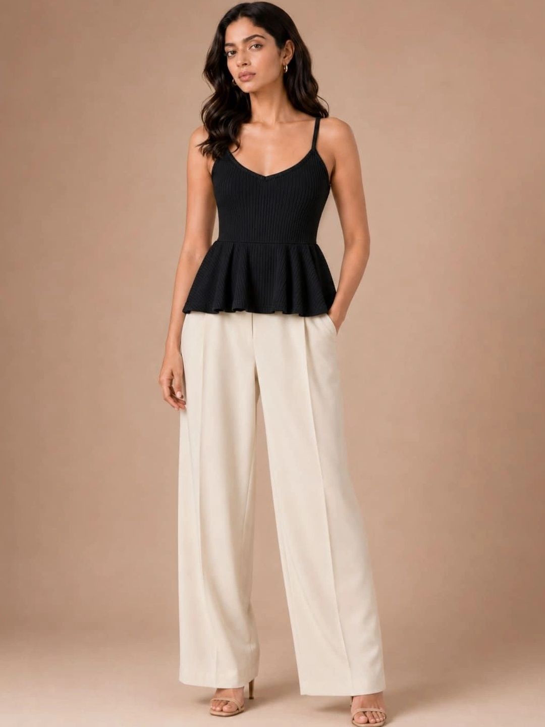 BRINNS Cotton Peplum Top-picture-25