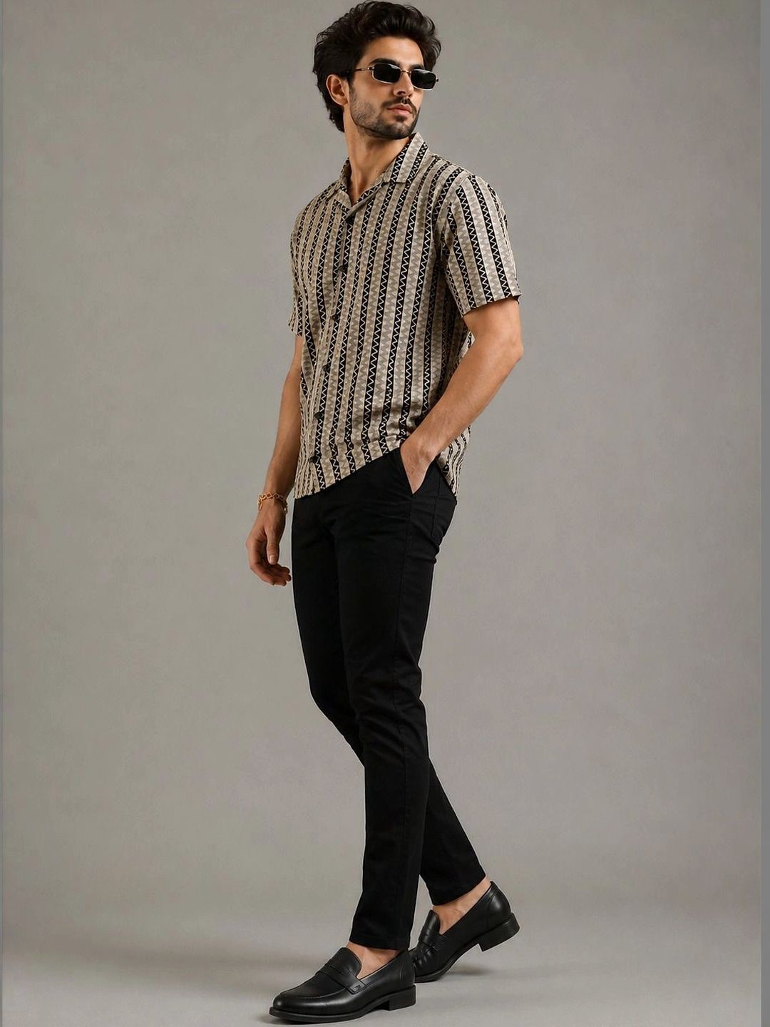 Moda Rapido Men Comfort Printed Casual Shirt-picture-16
