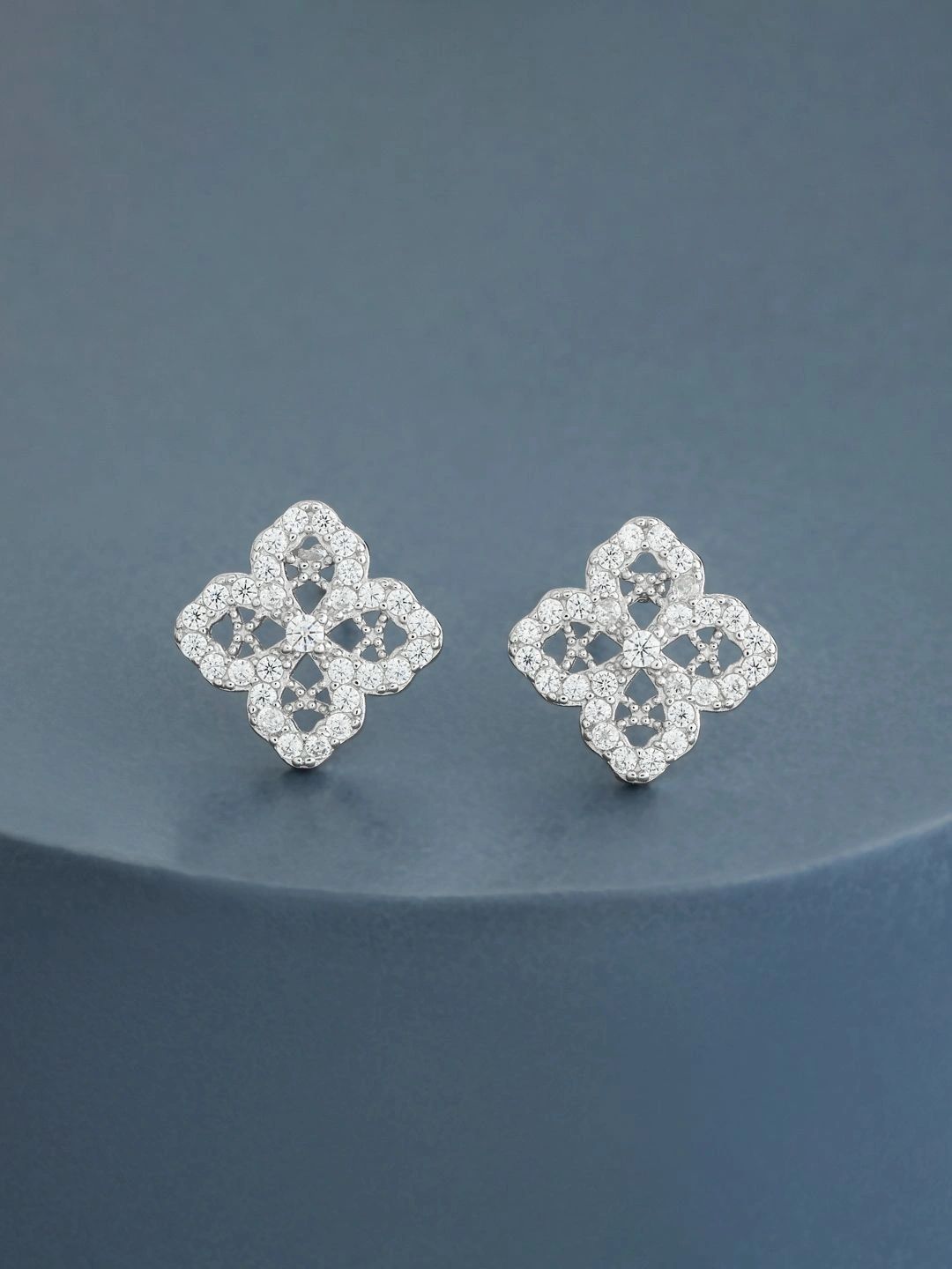 Kushal's Fashion Jewellery Geometric Studs Earrings-picture-47