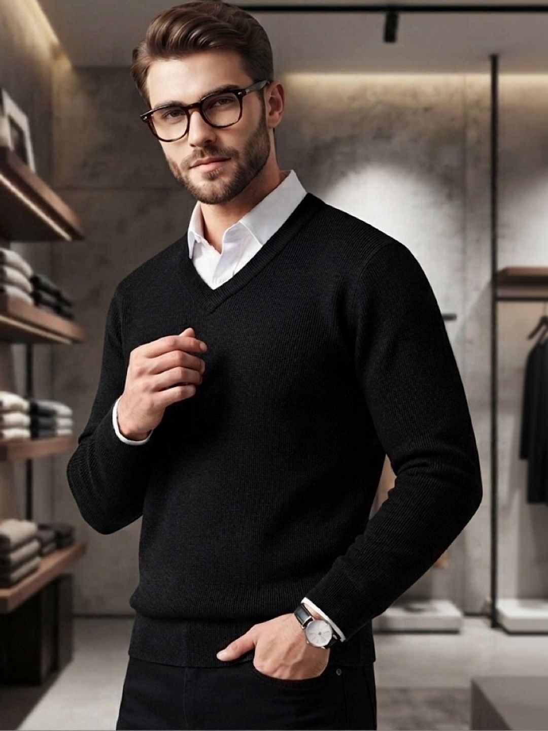 STEVE STATUS Men Sweatshirt-image-40