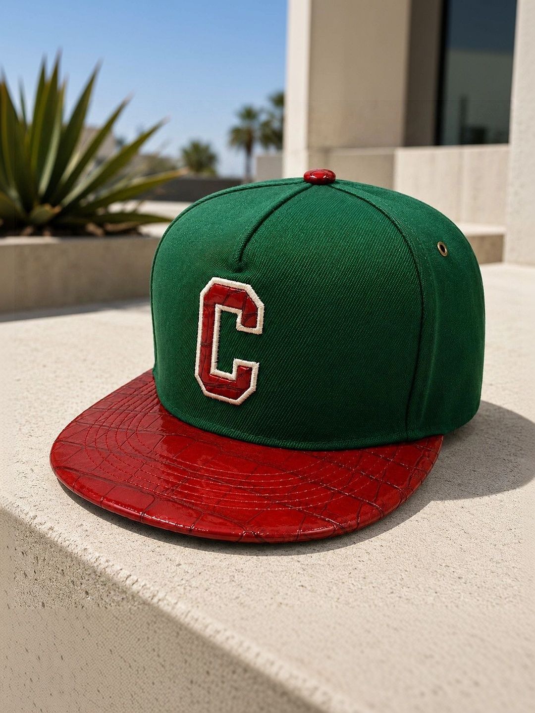 JENNA Men Colourblocked Snapback Cap-picture-50