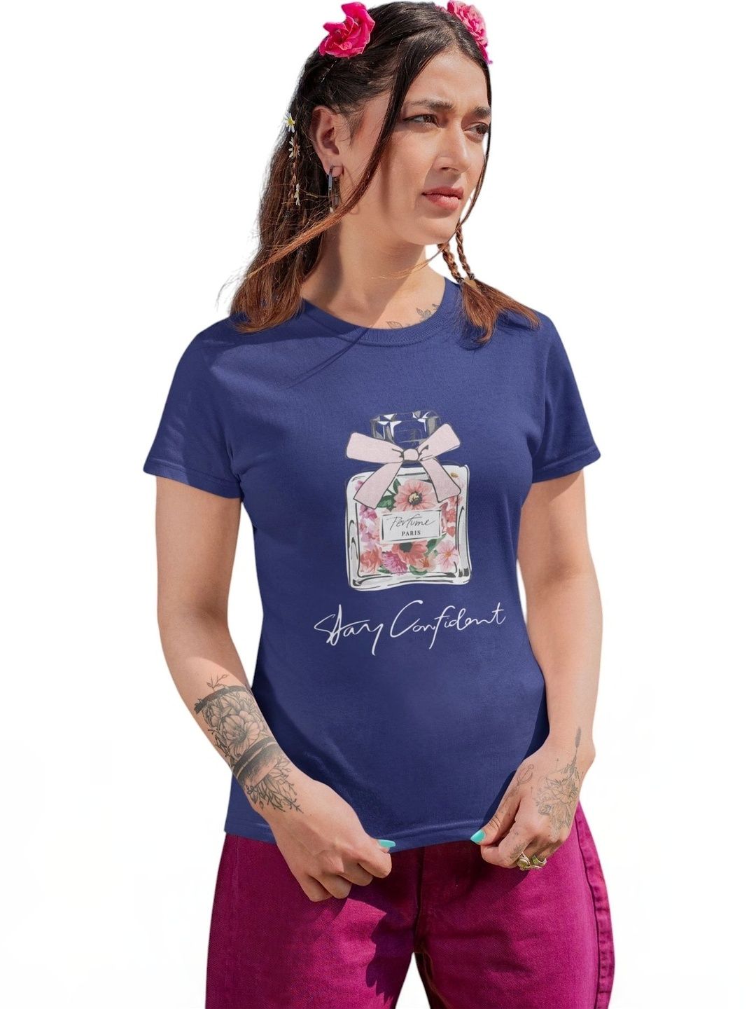 Elegantcrafts Floral Print Cotton Top-picture-58