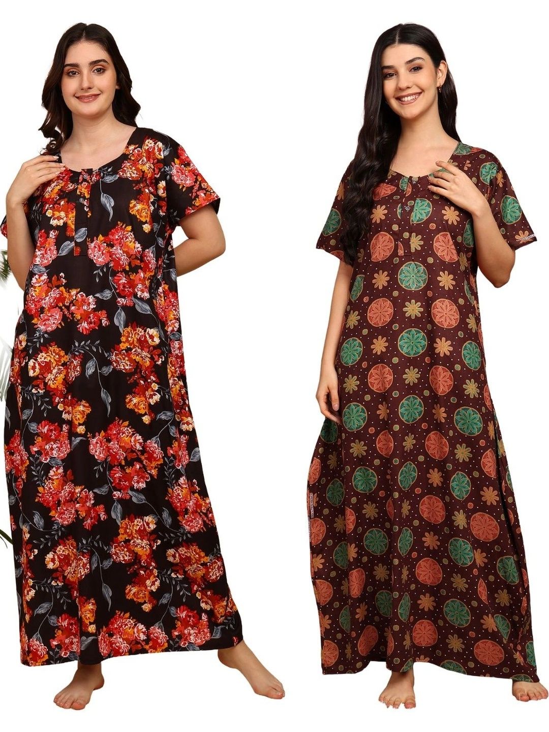 YUKATA Printed Maxi Nightdress-picture-40