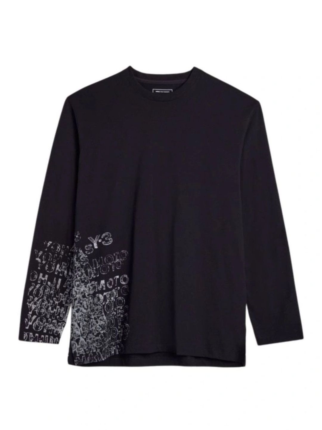 Y-3 Men Typography Printed T-shirt-picture-55