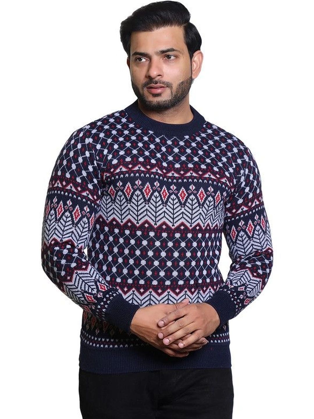 Grand Line Men Printed Pullover-picture-36