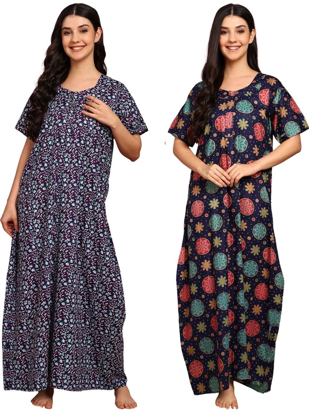 YUKATA Printed Maxi Nightdress-picture-39