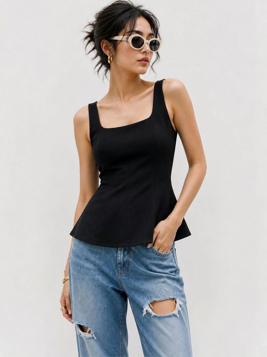 Kanerindia Peplum Top-picture-48