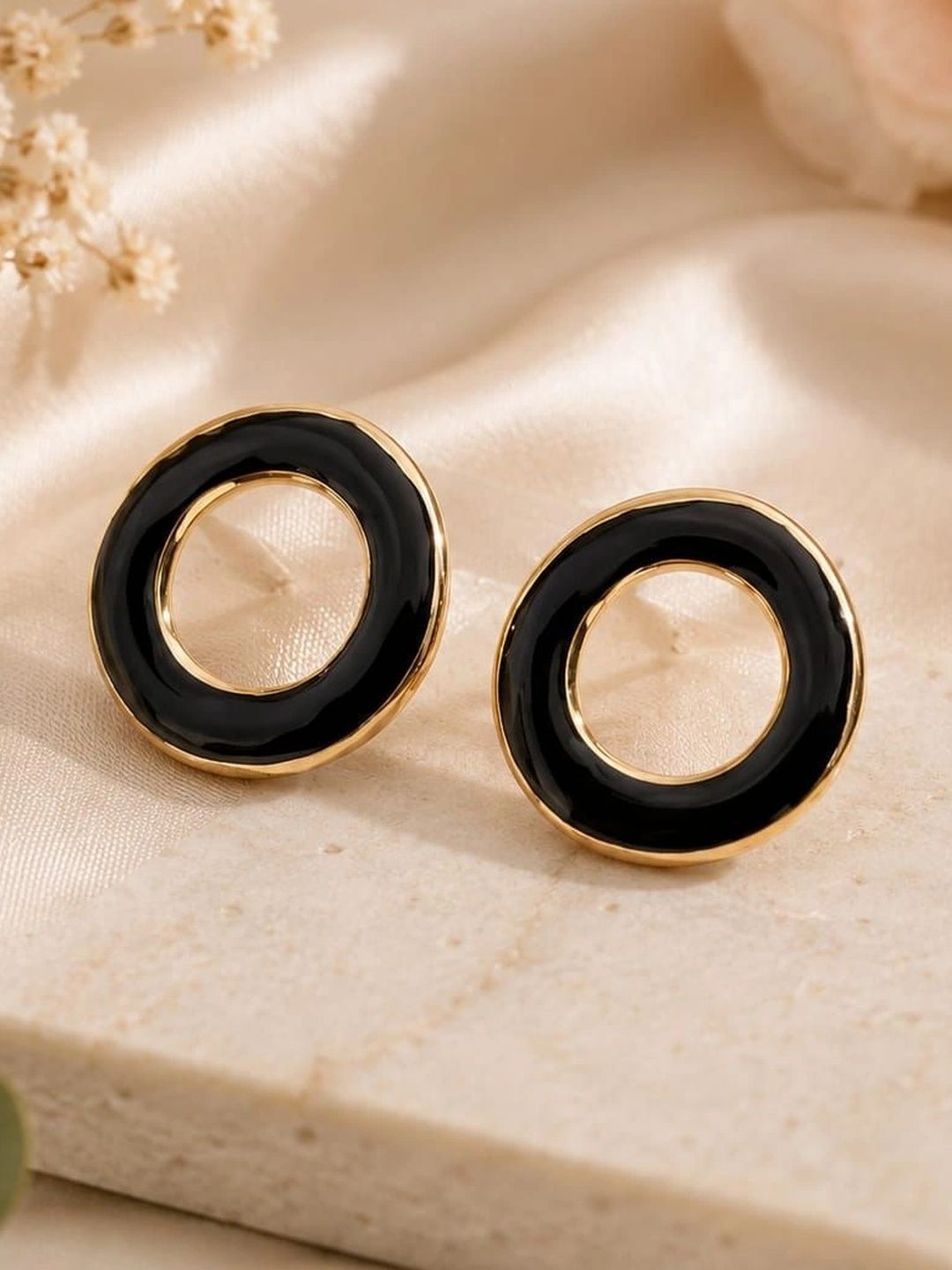 GARV GLEAM Circular Studs Earrings-picture-38