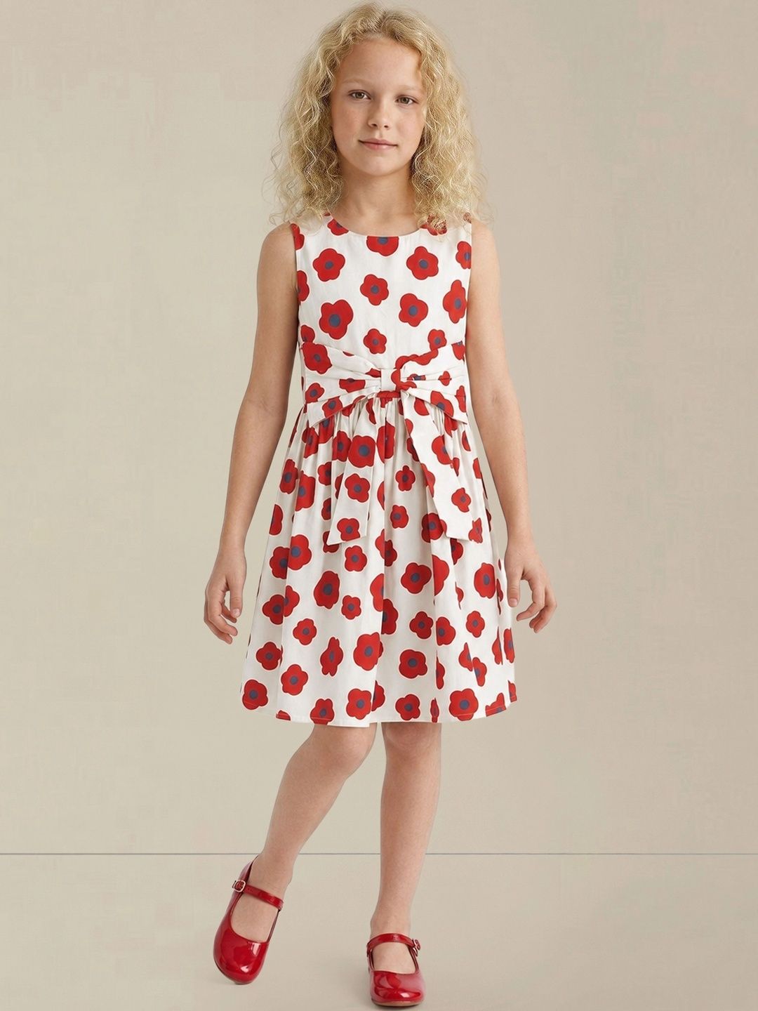 Vero Moda Floral Print A-Line Dress-image-37