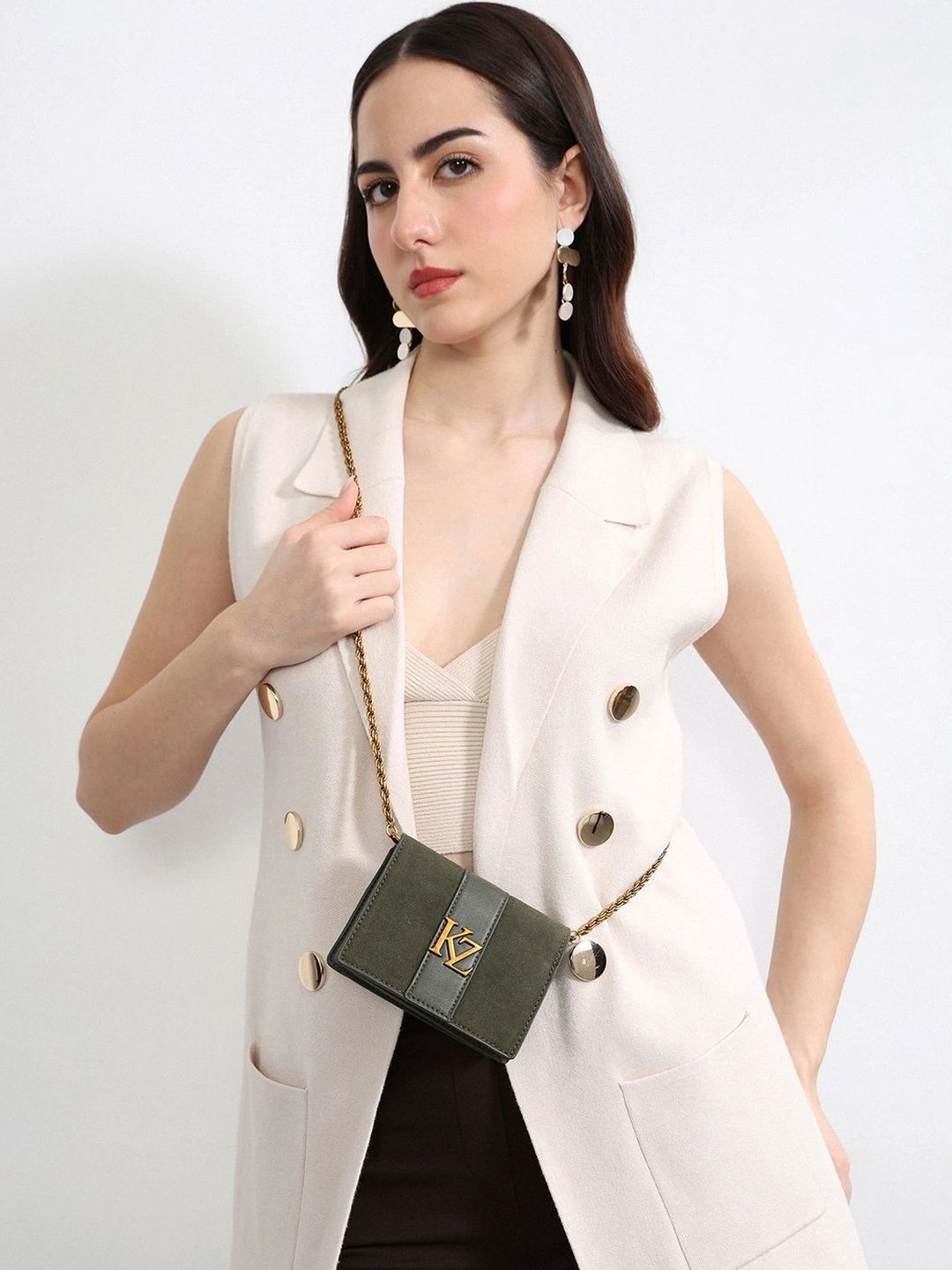 Kazo Textured Sling Bag-image-10
