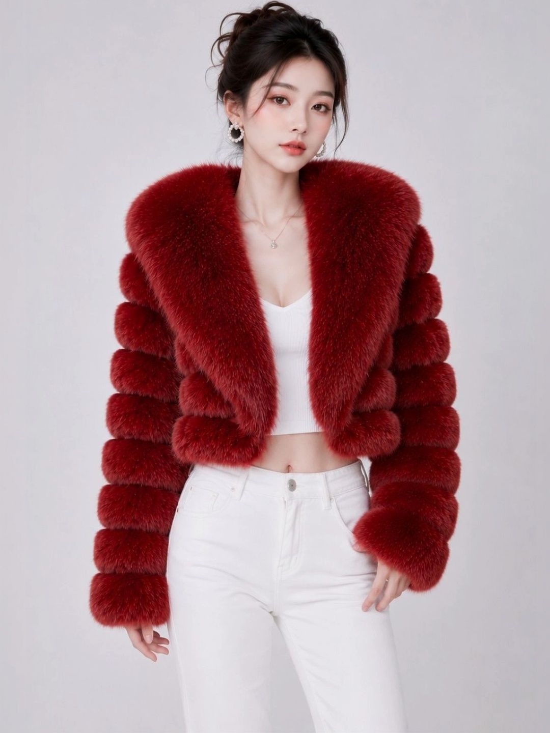 ALLWIN PAUL Women Crop Puffer Jacket-picture-36