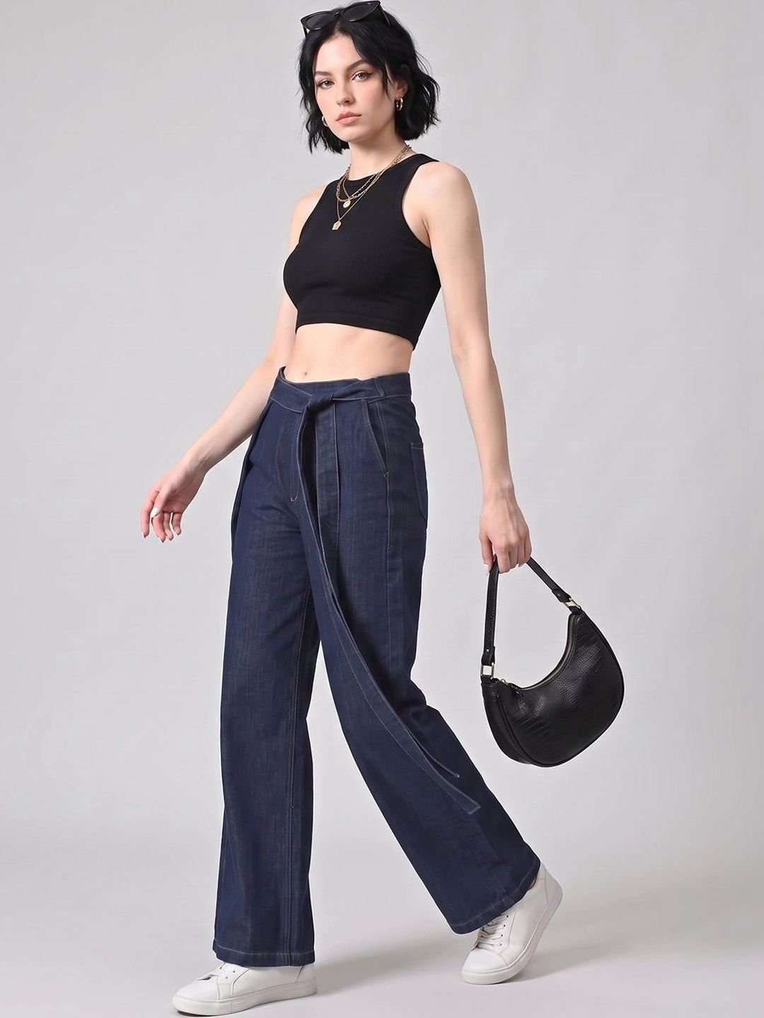 DressBerry Women Comfort High-Rise Stretchable Jeans-image-35