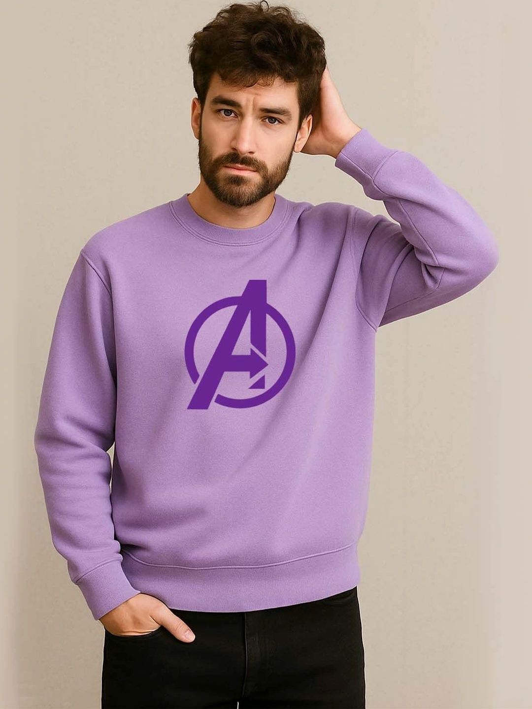 Moda Rapido X Organic Chics Men Printed Sweatshirt-picture-58
