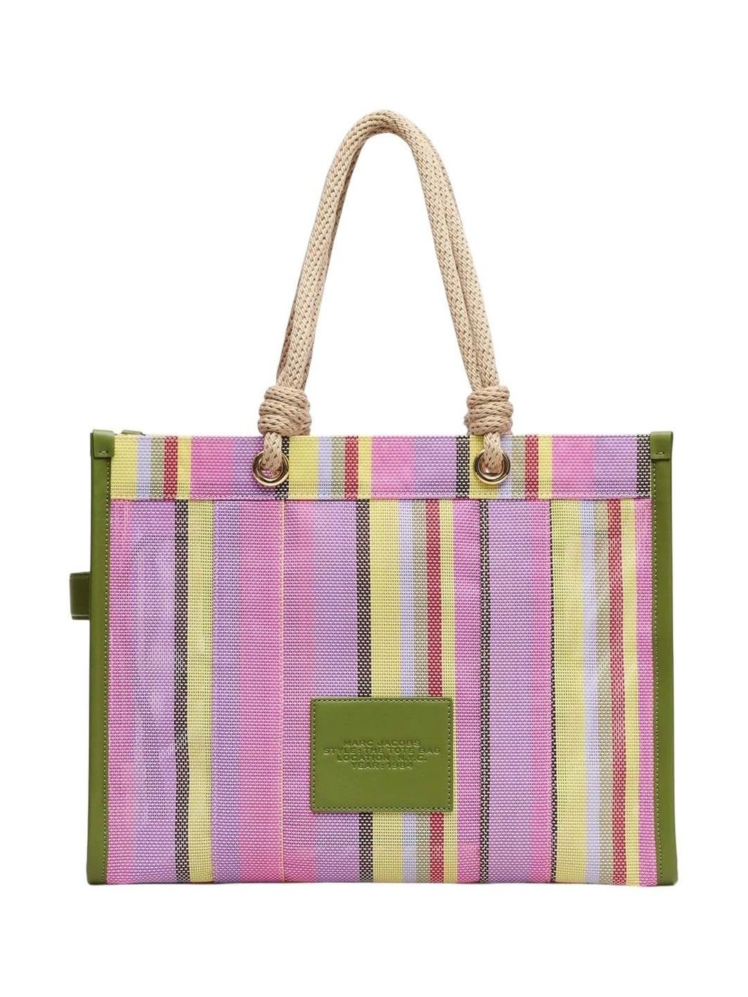 MARC JACOBS Striped Tote Bag-image-27