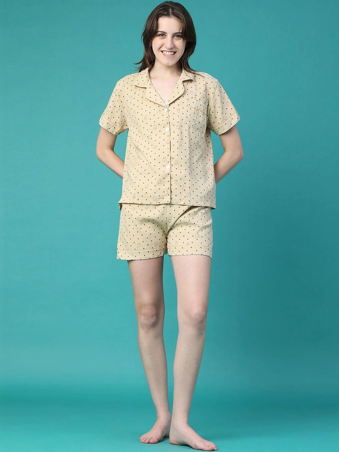 V-Mart Women Printed Night suit-picture-33