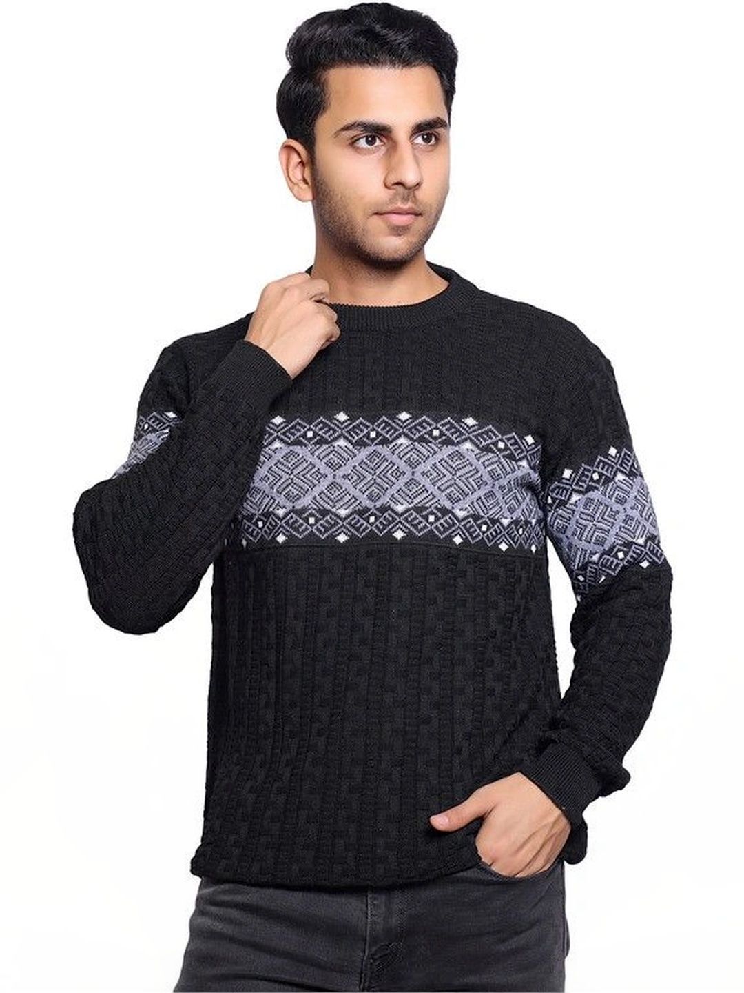 Grand Line Men Printed Pullover-picture-37
