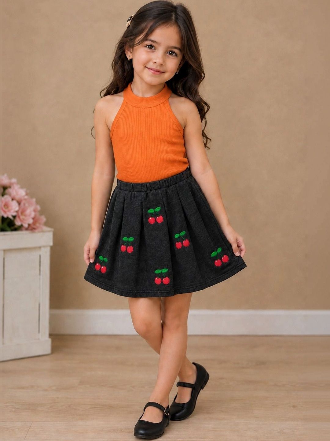 Ninas Girls Top with Skirt-picture-28