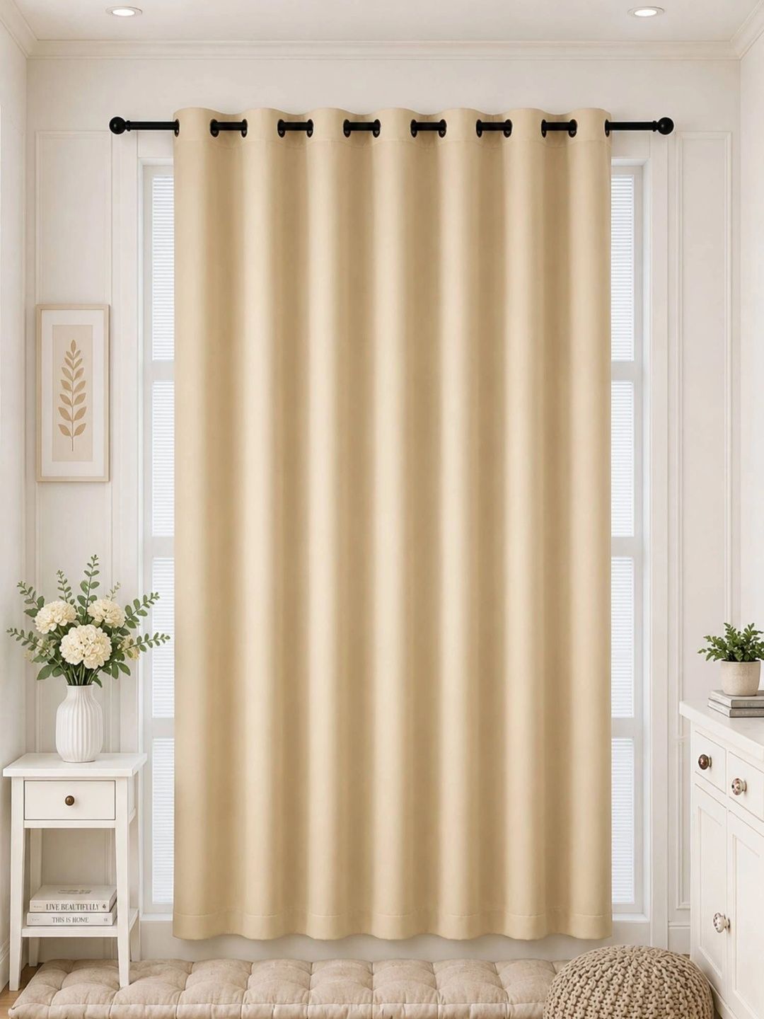 Homeful Style Gold-Toned Window Curtain-picture-25