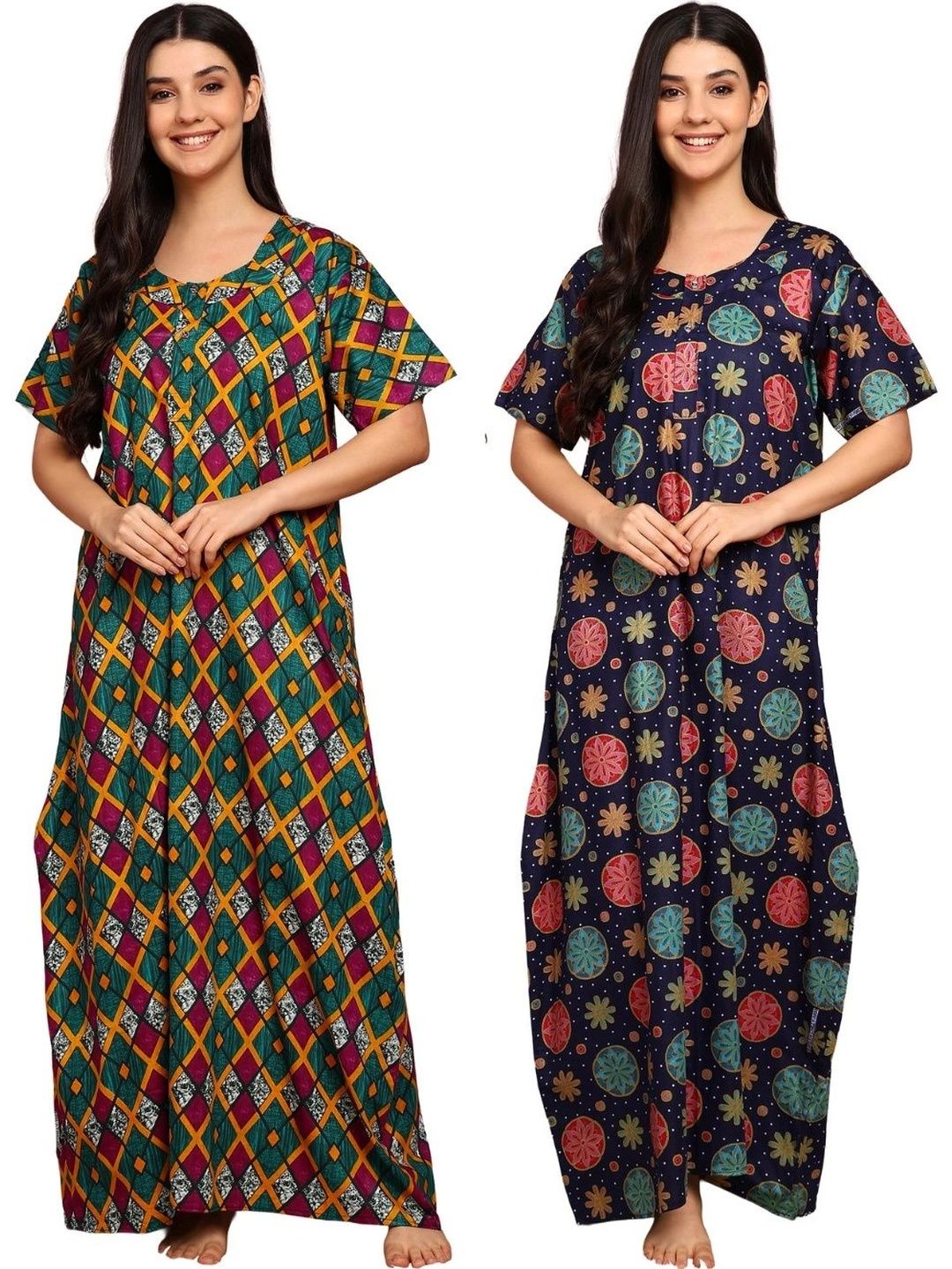 YUKATA Printed Maxi Nightdress-picture-32