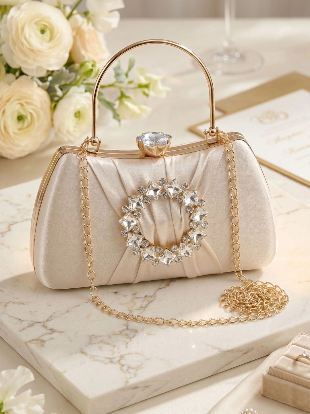 MISHA Embellished Box Clutch-picture-36