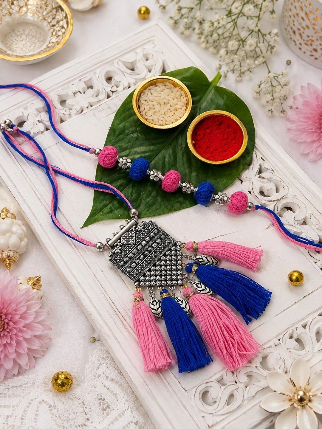 ADVIKA CREATIONS Thread Rakhi-picture-21