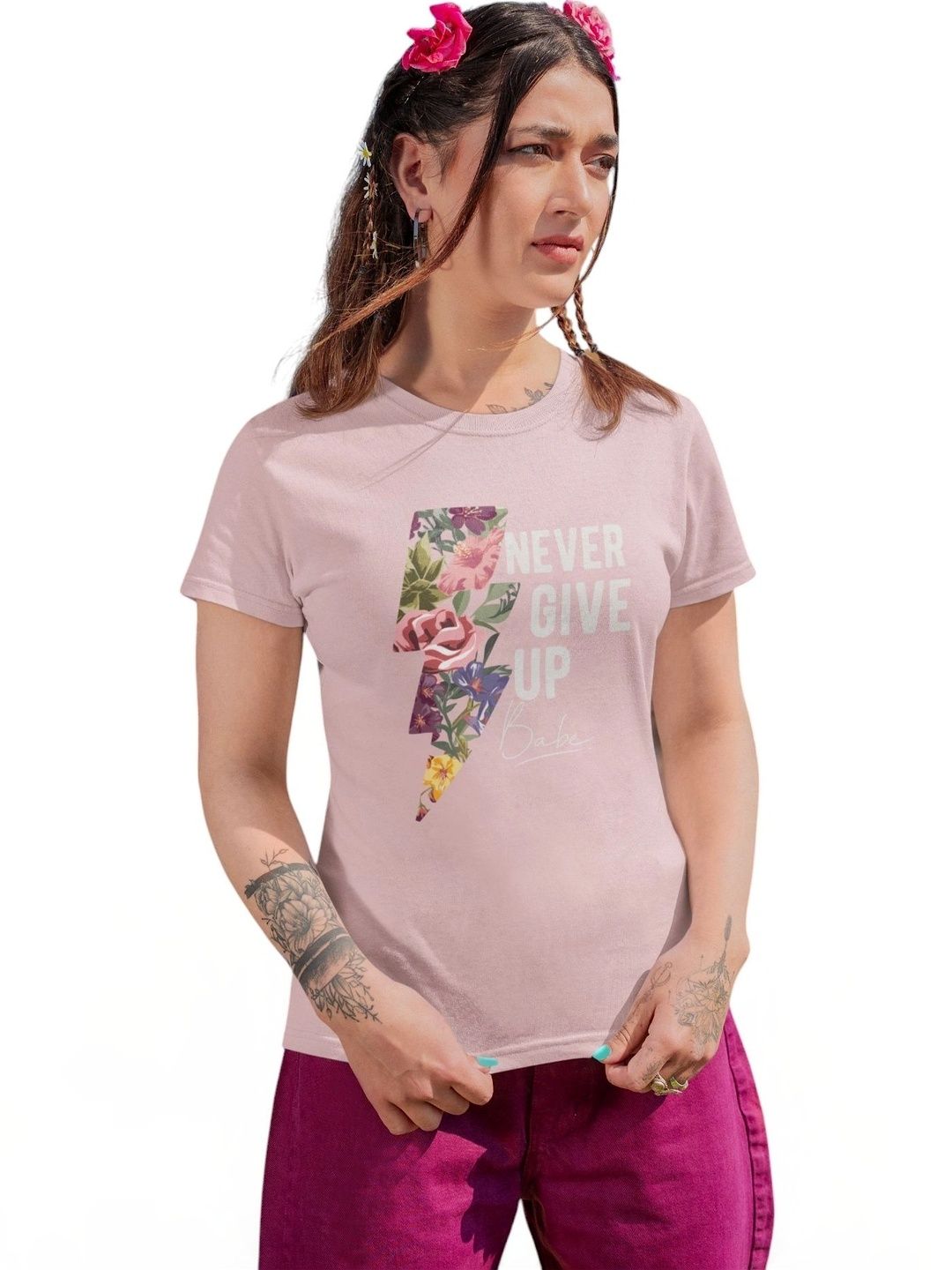 Elegantcrafts Floral Print Cotton Top-picture-17