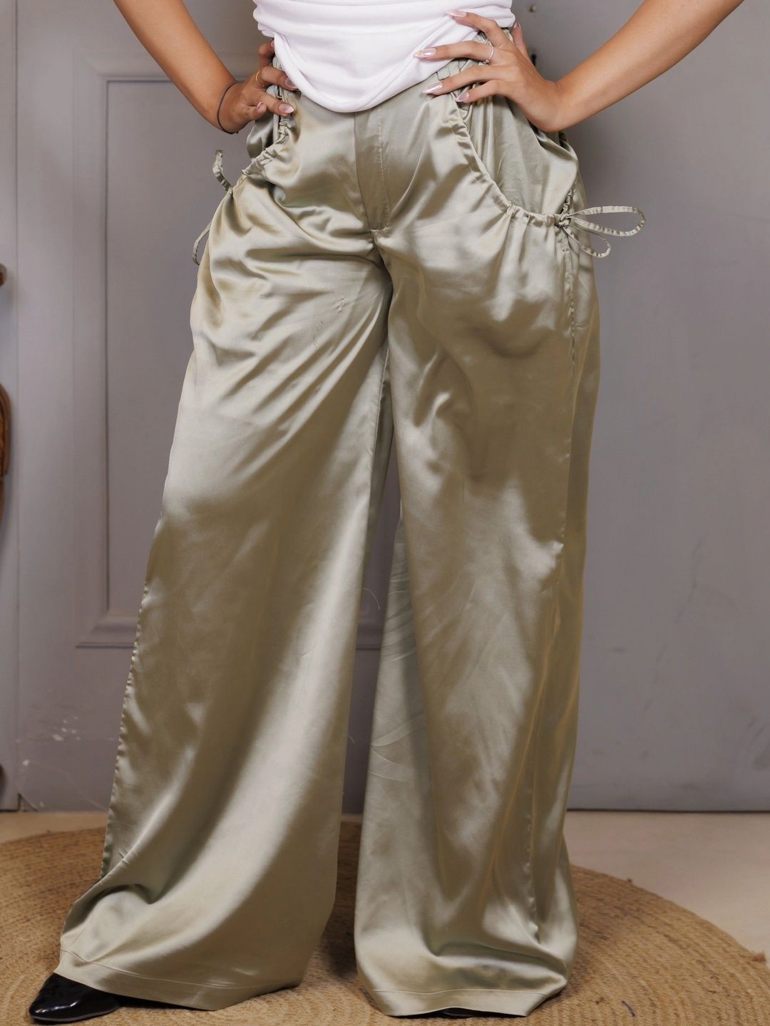 All ABOUT EVE Gathered-Pocket-Detailed Lounge Pants-picture-20