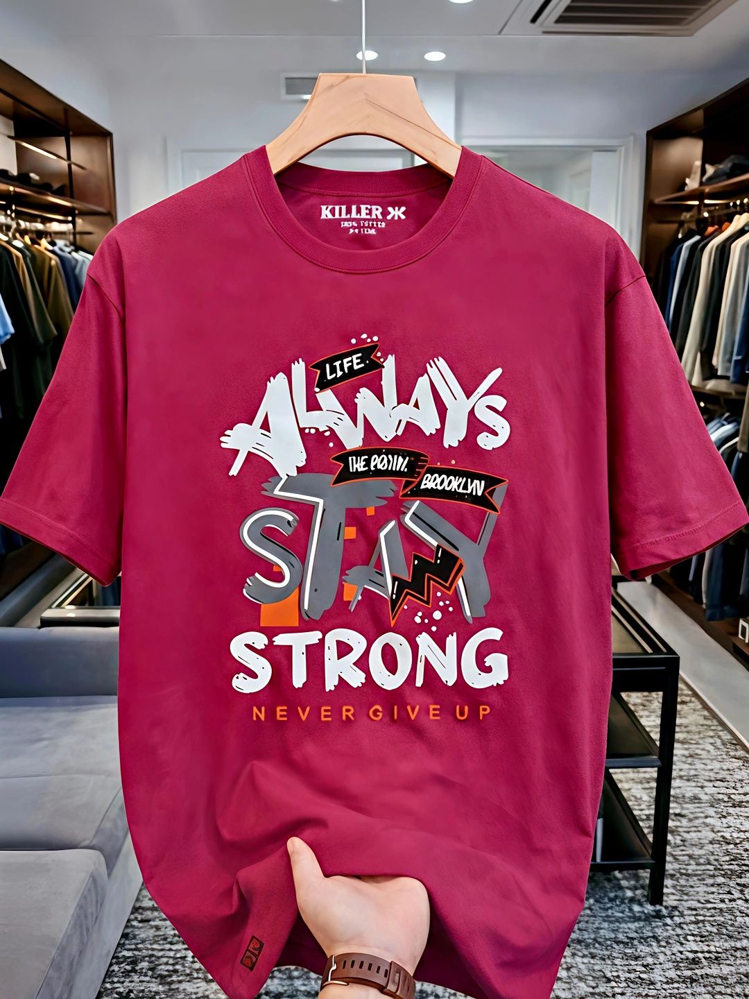 Killer Boys Typography Printed T-shirt-image-16
